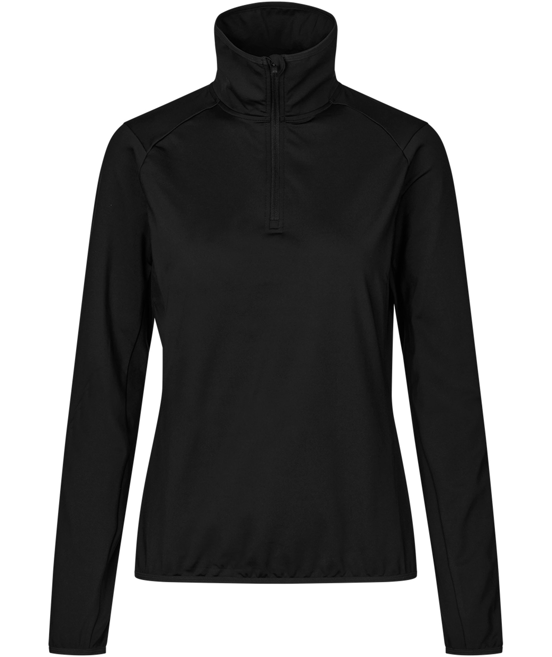 GEYSER half-zip tr&auml;ningstr&ouml;ja dam, Svart
