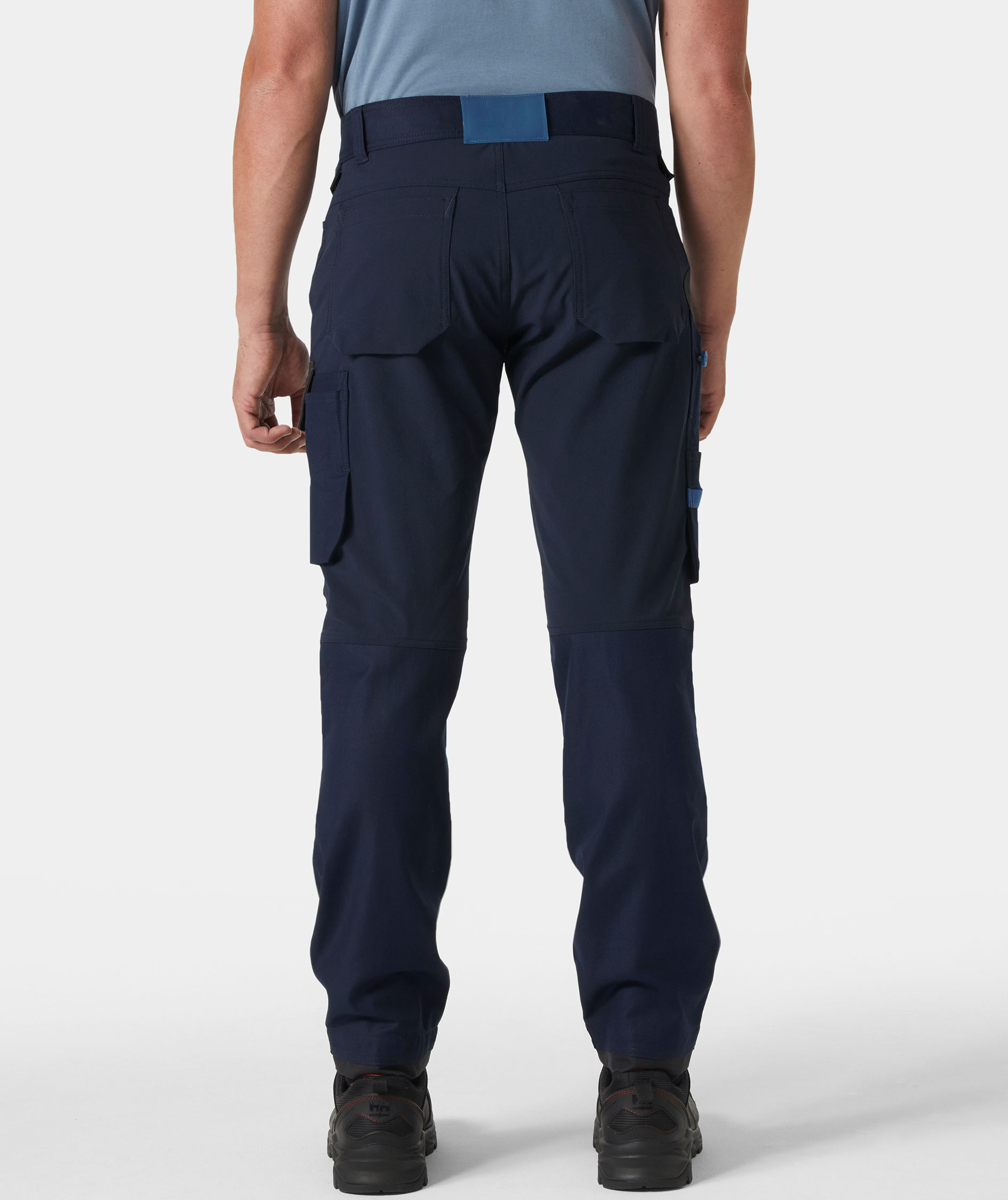 Helly Hansen Oxford 4X Connect&trade; work trousers full stretch, Navy/Ebony, large image number 3