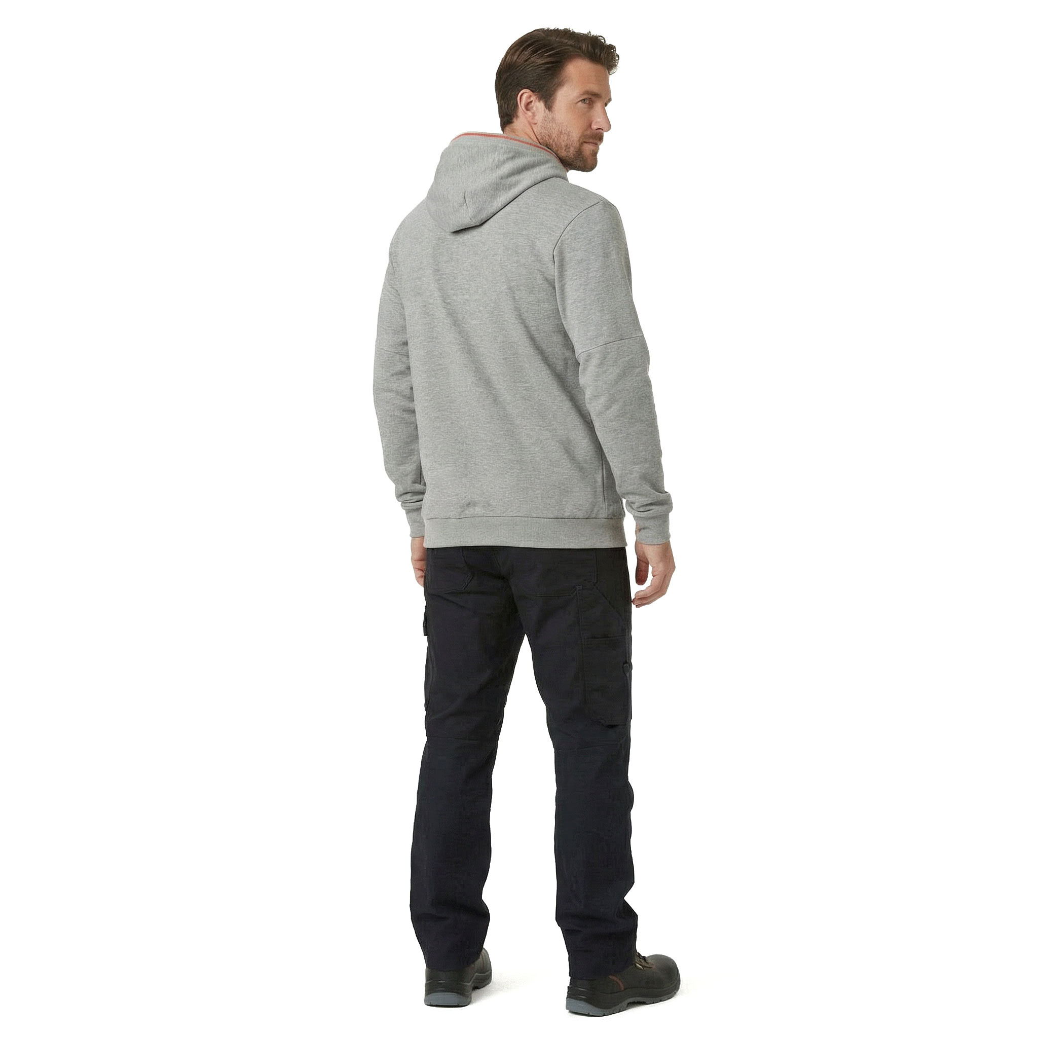 Helly Hansen Kensington hoodie with zipper, Grey Melange, large image number 3