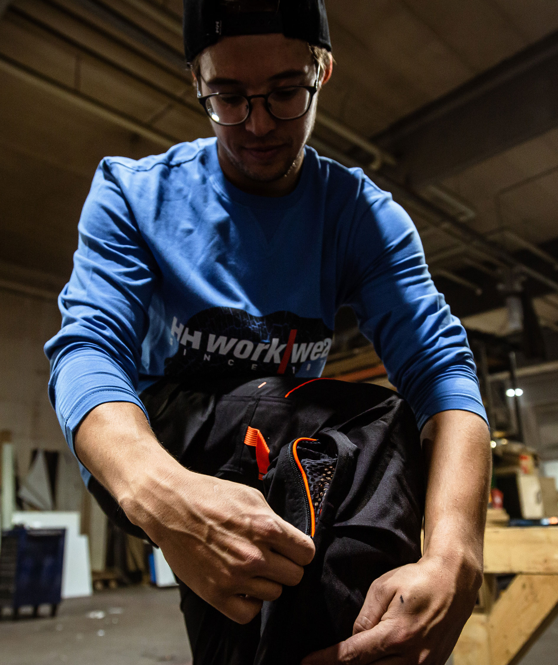 Helly Hansen Chelsea Evo. BRZ work trousers, Black, large image number 4