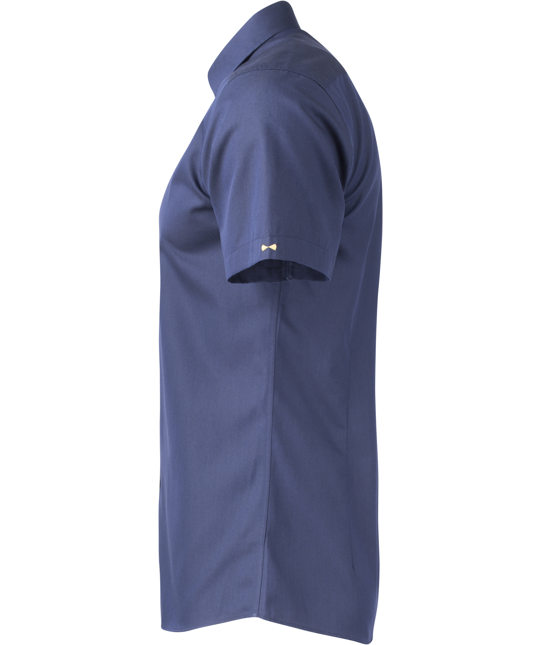 J. Harvest & Frost Twill Yellow Bow 50 Slim fit shortsleeved shirt, Navy, large image number 2