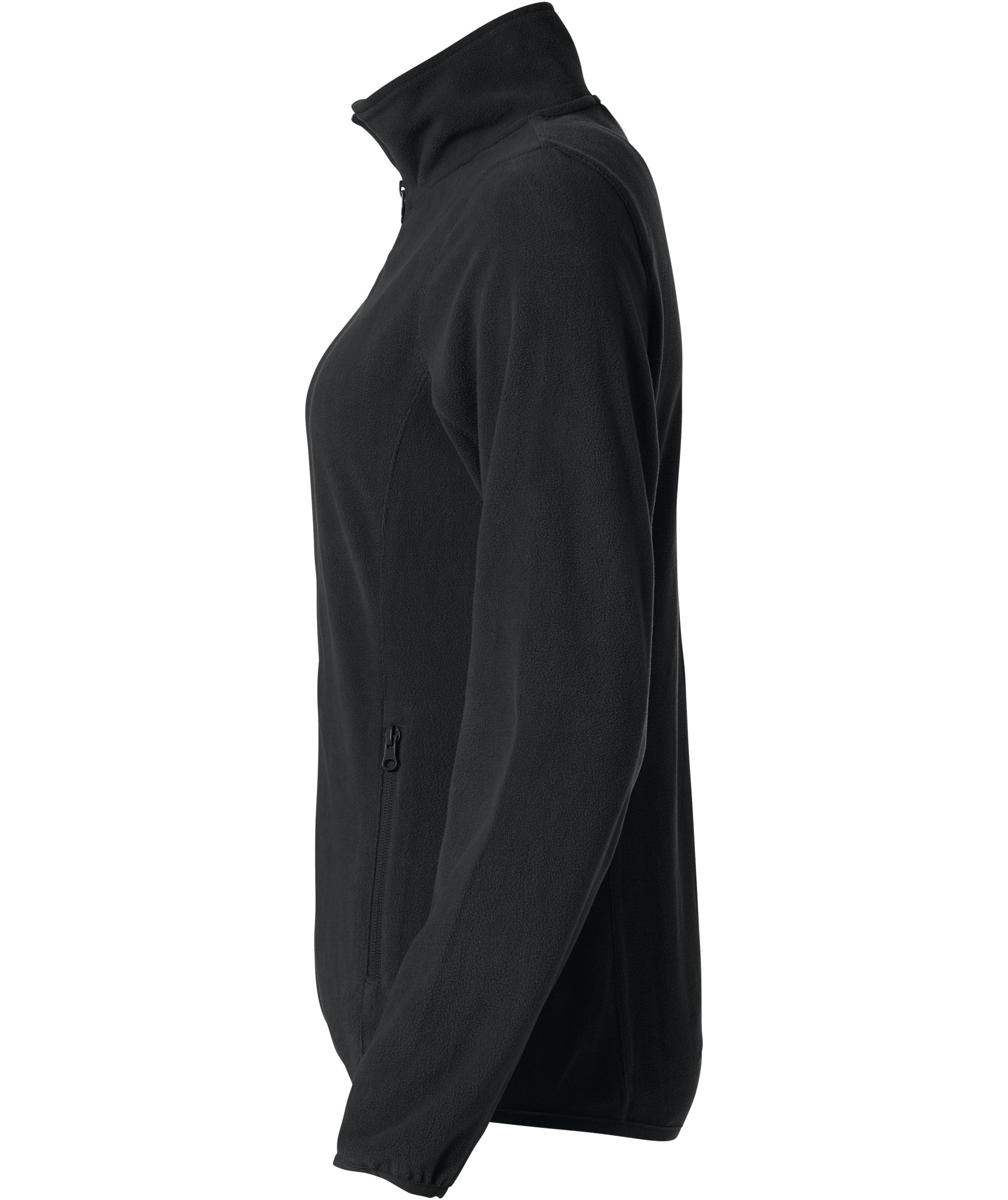 Clique Basic women's fleece jacket, Black, large image number 3