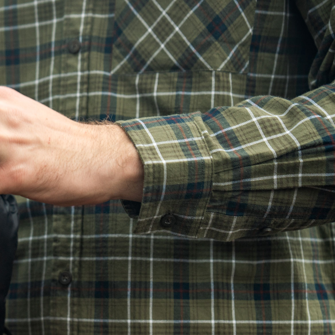 Seeland Glen Flanellhemd, Grape Leaf/Dark Navy Check, large image number 4