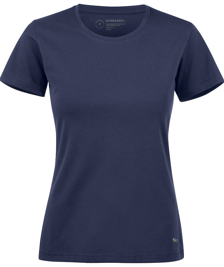 Cutter & Buck Manzanita Damen T-Shirt, Dunkle Marine