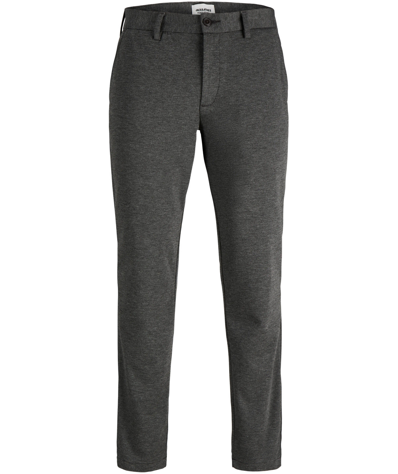 Jack & Jones JPSTOLLIE DEVON chinos, Dark Grey Melange, Dark Grey Melange, swatch