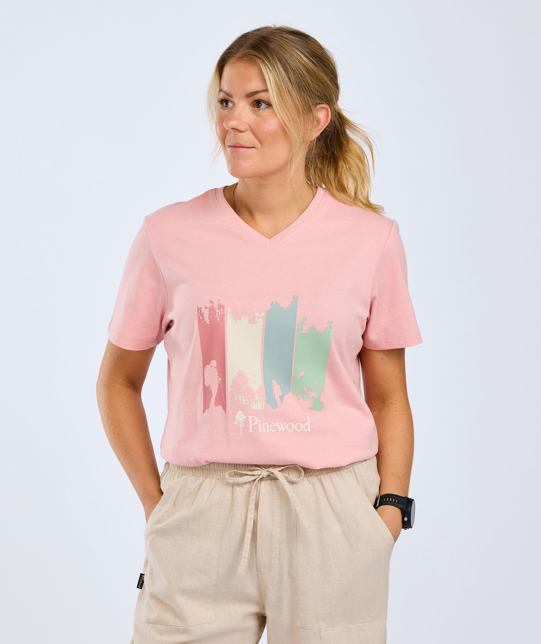 Pinewood Finnveden Outdoor dame T-shirt, 2256, large image number 3