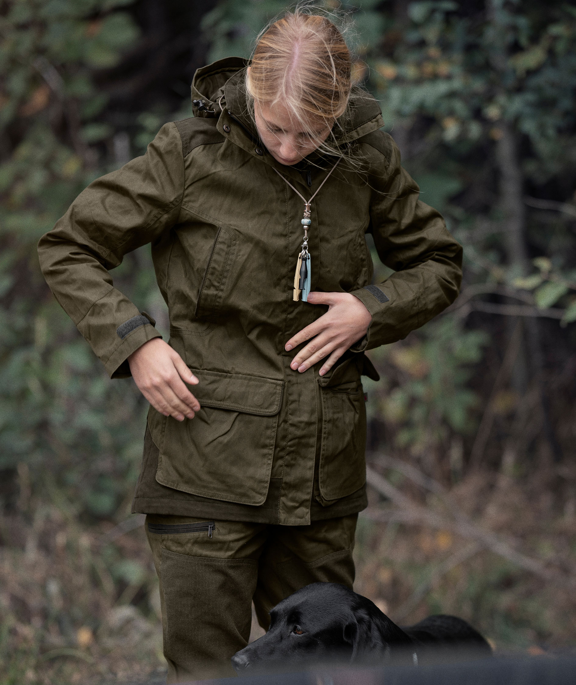 Seeland Key-Point Kora Damen Jacke, Pine green/Grizzly brown, large image number 1