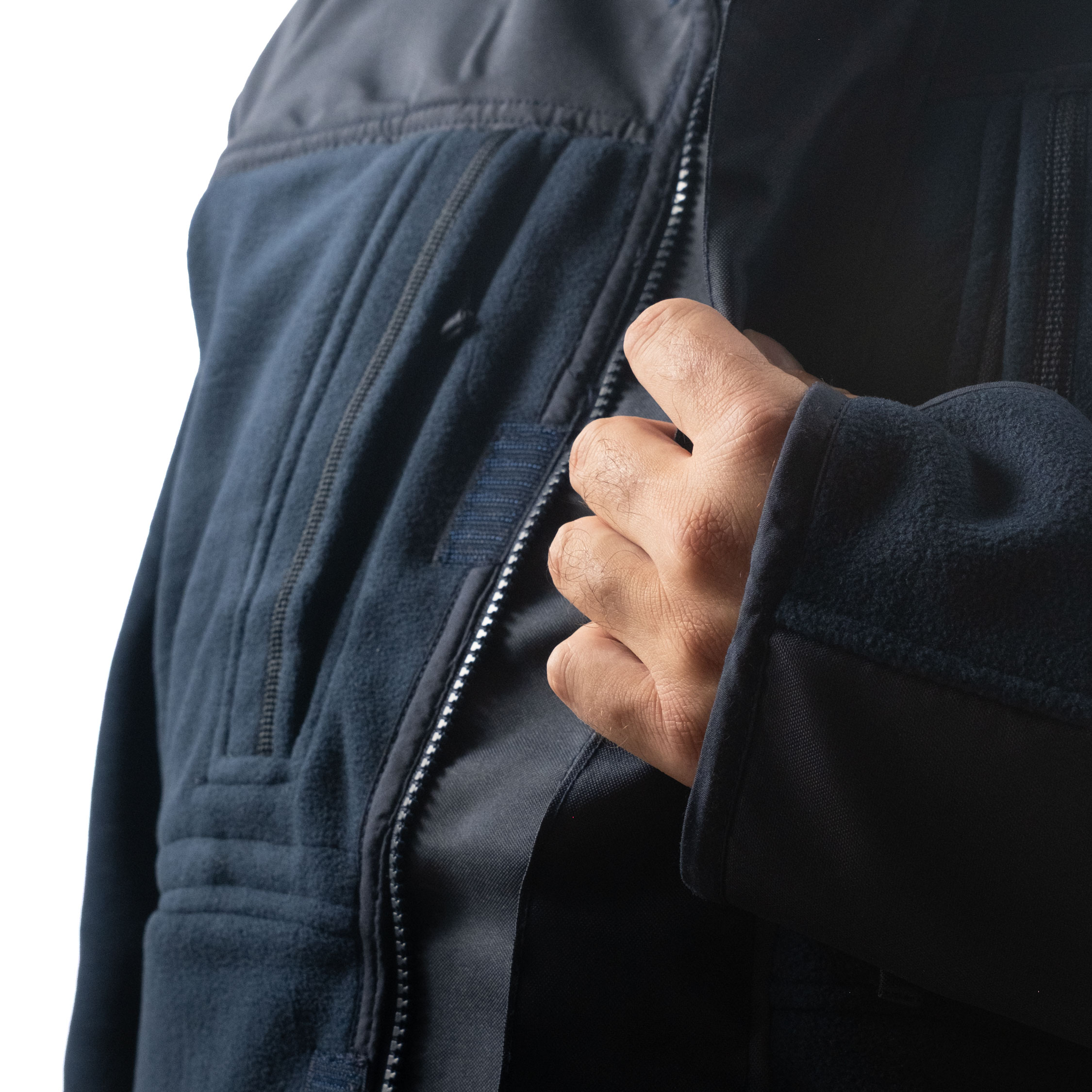 Top Swede fleecejacka 4540, Navy, large image number 6