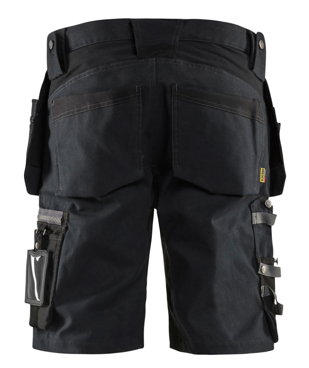 Bl&aring;kl&auml;der h&aring;ndv&aelig;rkershorts, Sort, large image number 2