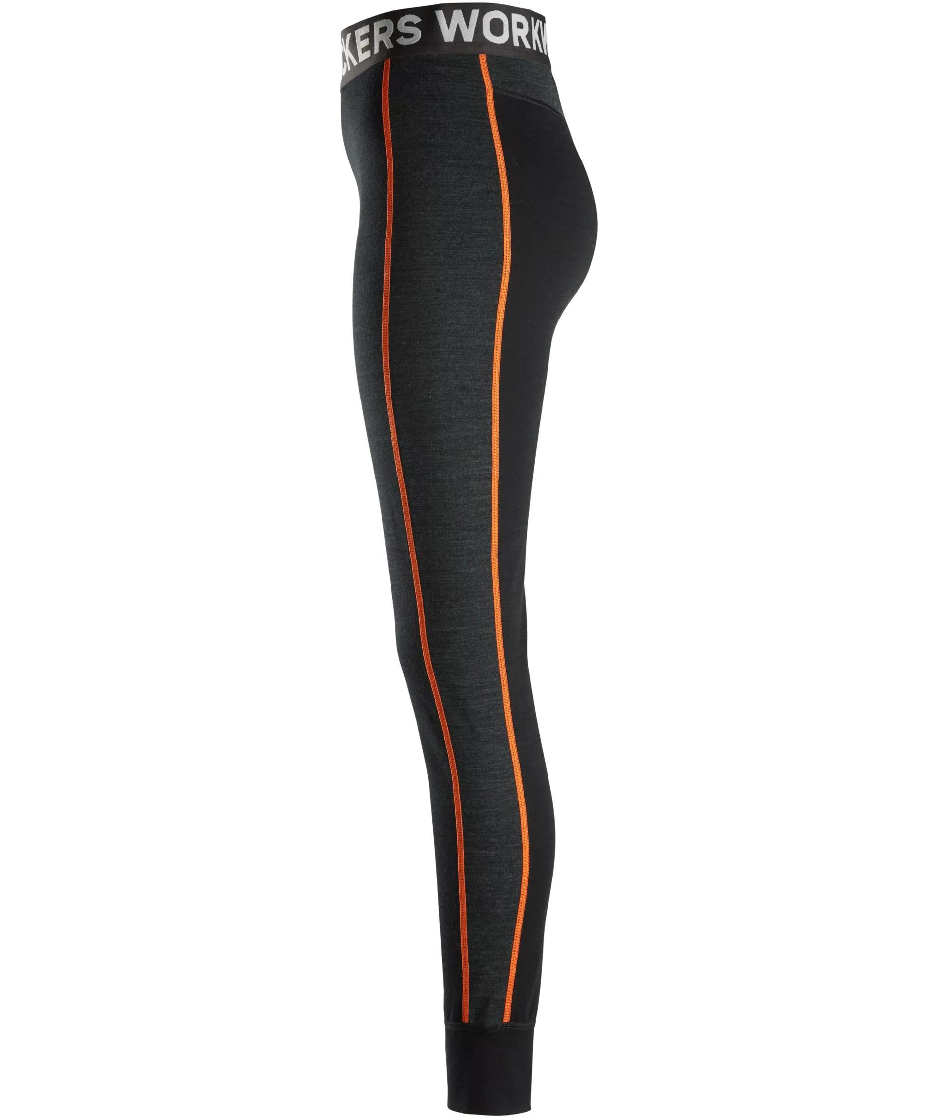 Snickers underst&auml;llsbyxor med merinoull 9471 dam, Black/Anthracite Melange, large image number 8