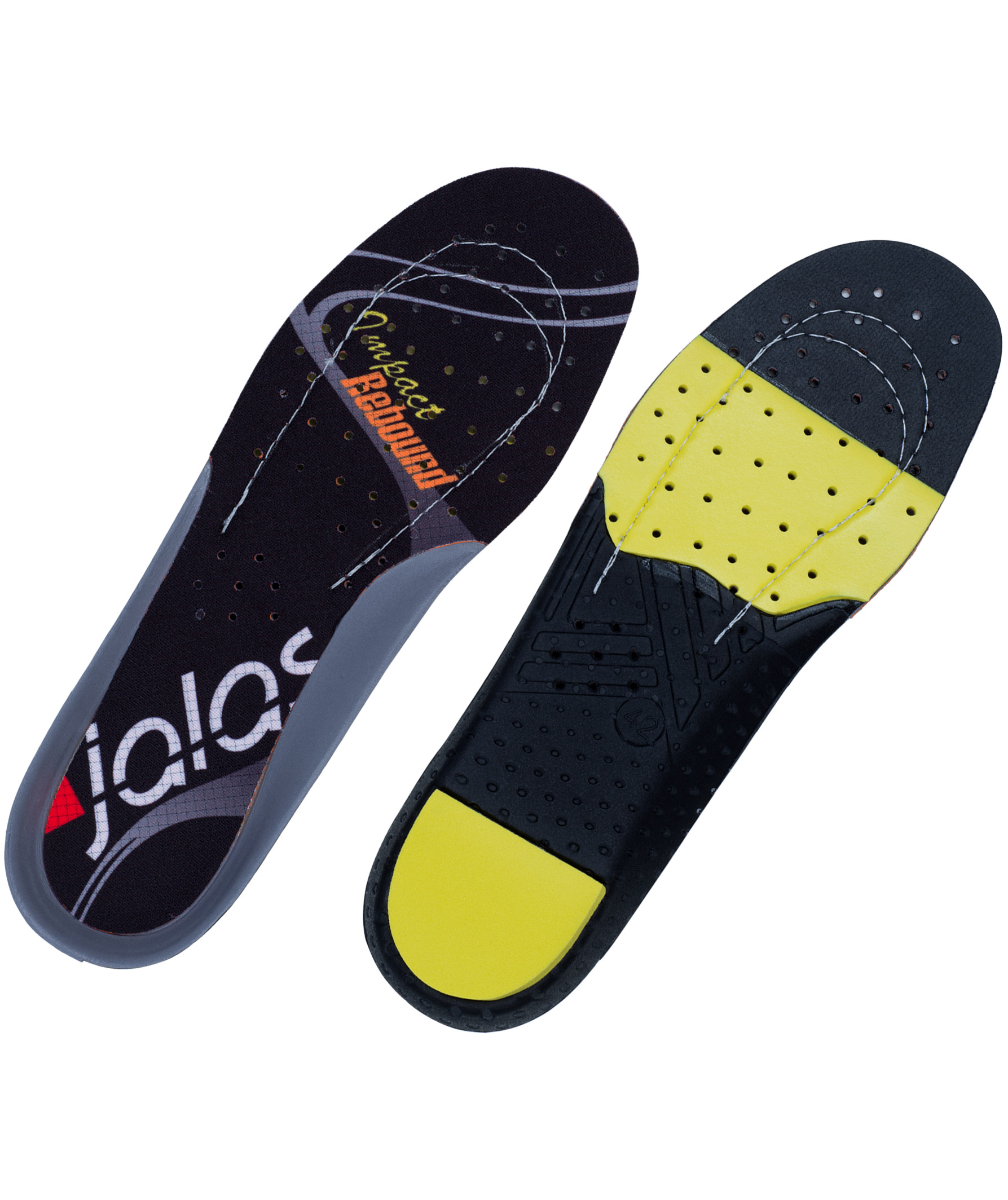 Jalas FX3 Supreme innersula, Svart/Gr&aring;