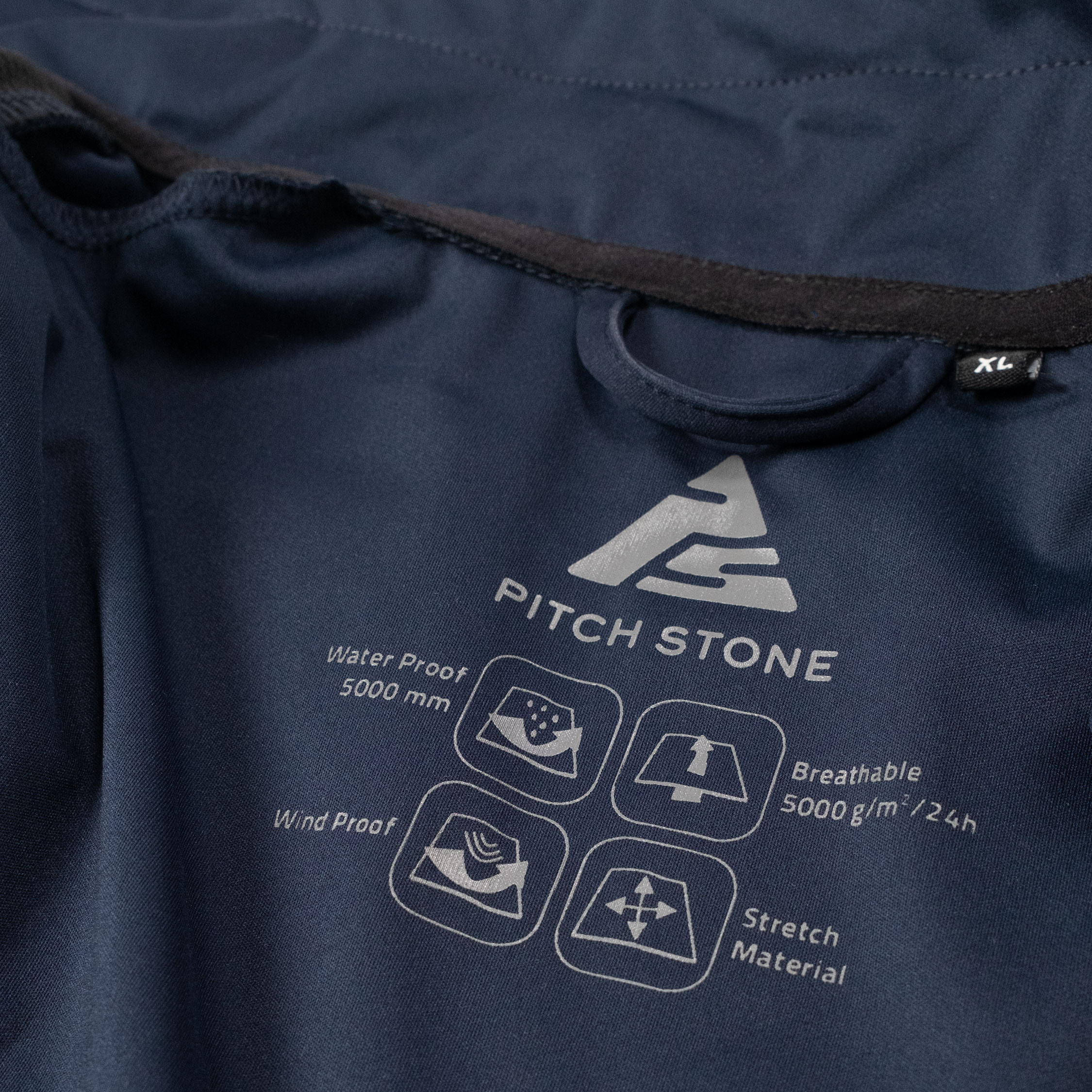 Pitch Stone softshelljakke, Navy, large image number 5