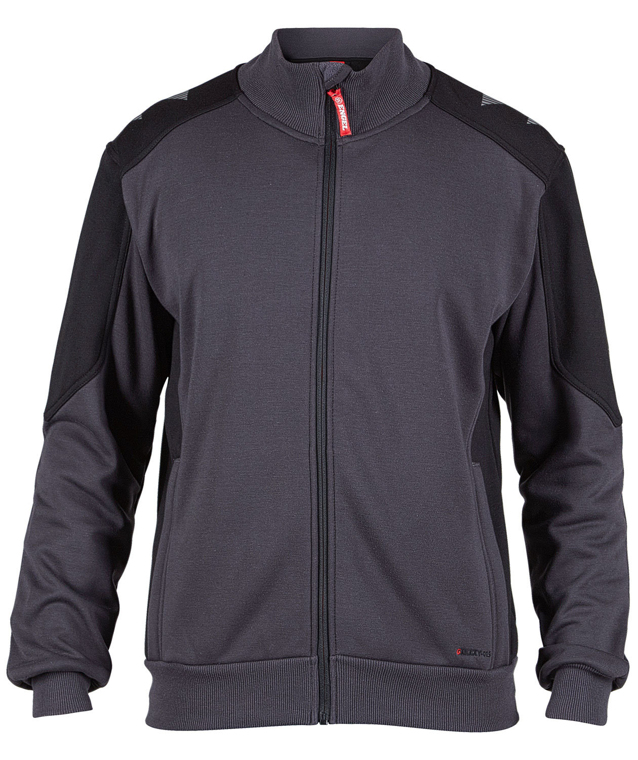 Engel Galaxy sweat cardigan, Antrasittgr&aring;/Svart, Antrasittgr&aring;/Svart, swatch