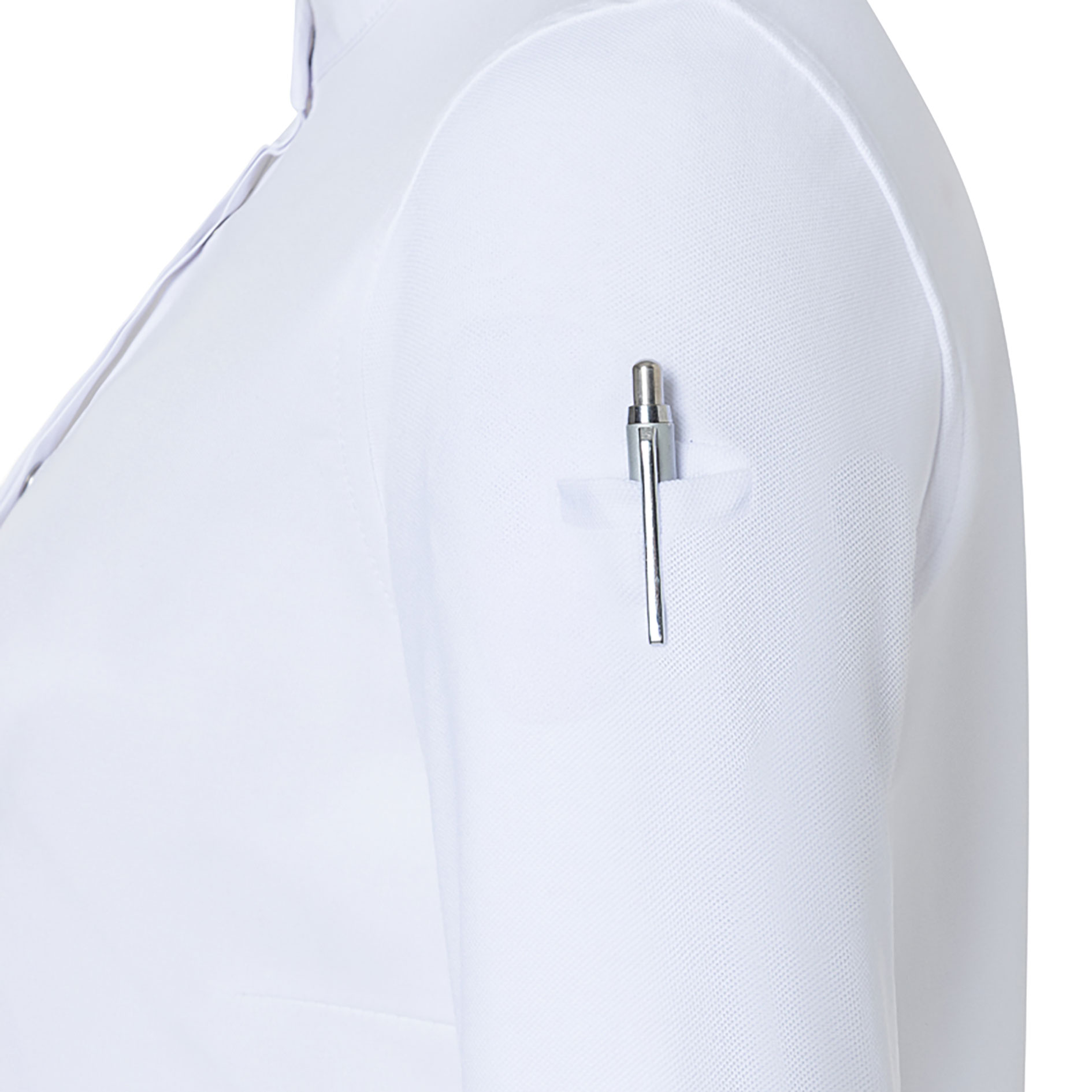 Karlowsky DIAMOND CUT&reg; Avantgarde dame kokkejakke, White , large image number 5