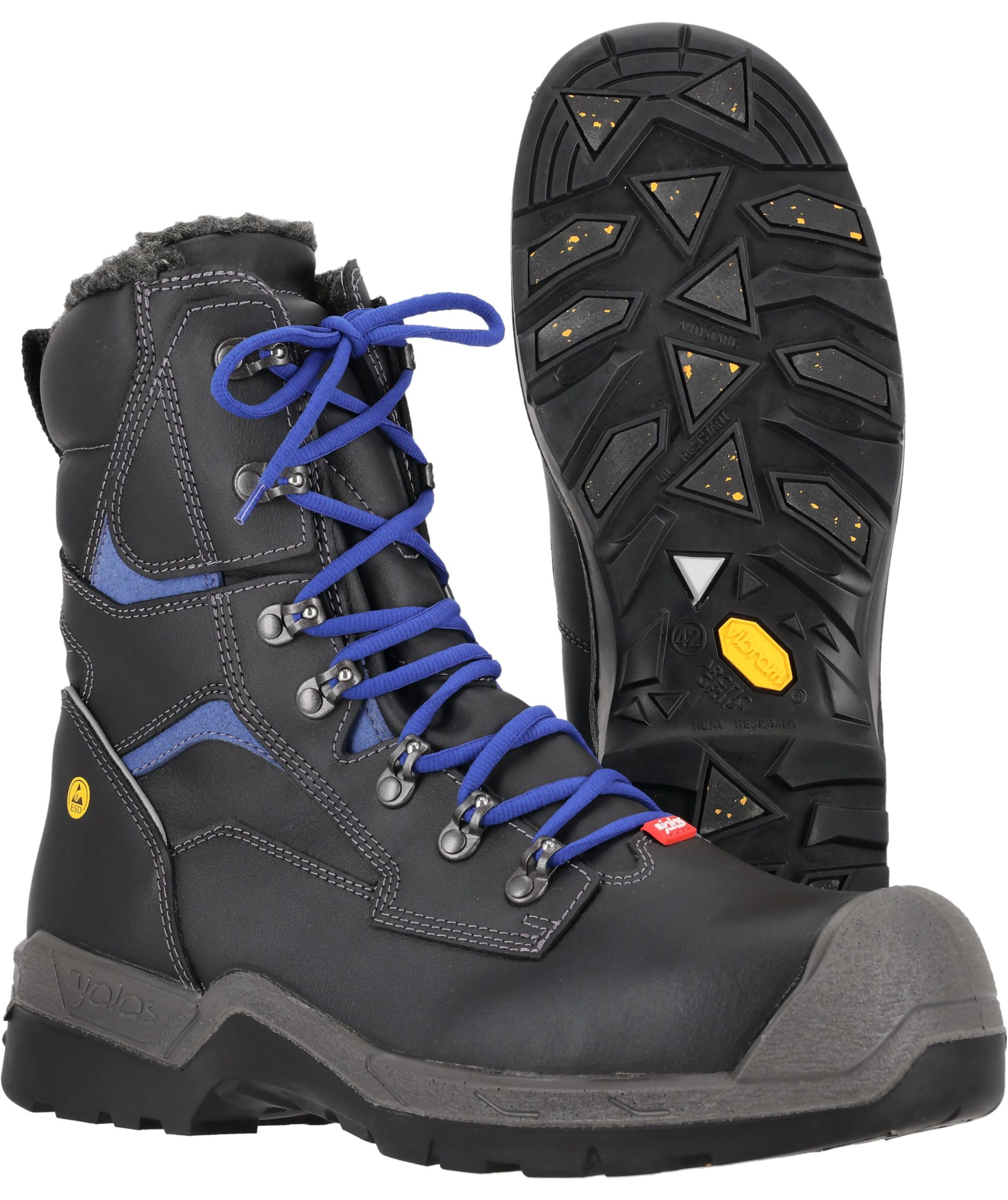 Jalas 1378B Heavy Duty winter safety boots S3, Black, large image number 3