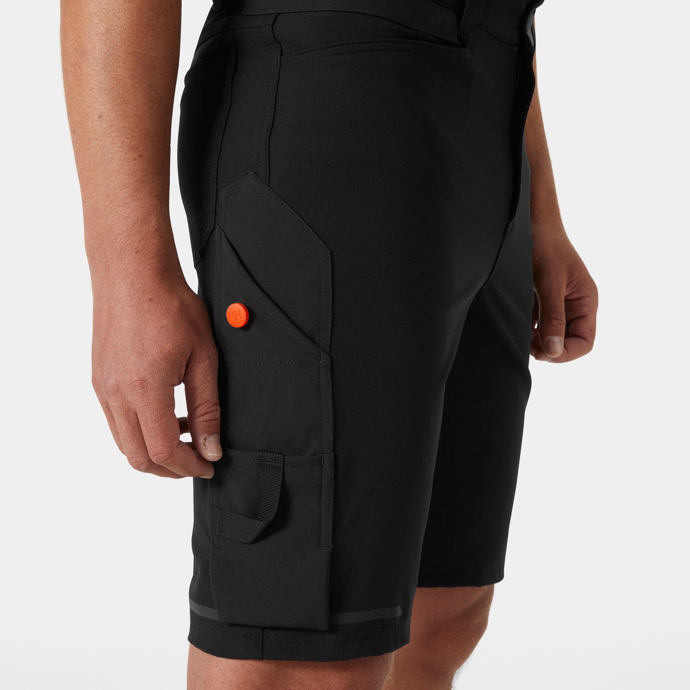 Helly Hansen Kensington Connect&trade; arbeidsshorts, Black/Orange, large image number 6