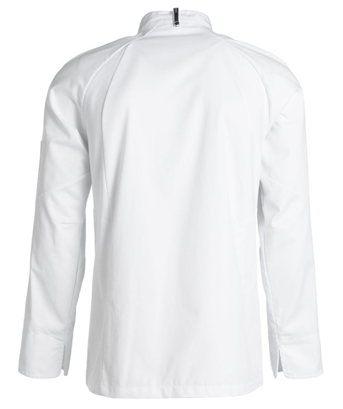 Kentaur kokke-/servit&oslash;rjakke, Hvit, large image number 2