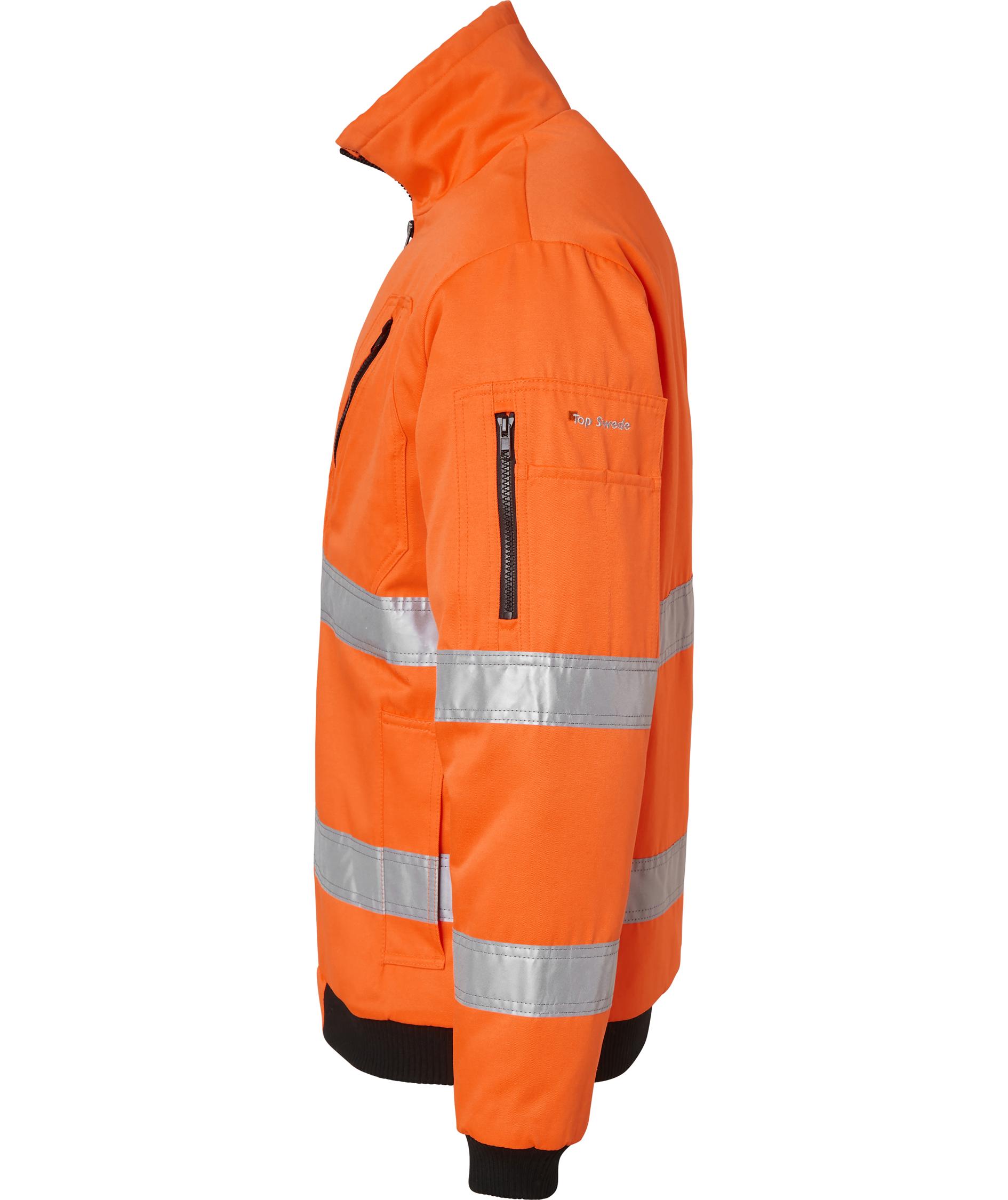 Top Swede pilot jacket 5016, Hi-vis Orange, large image number 3