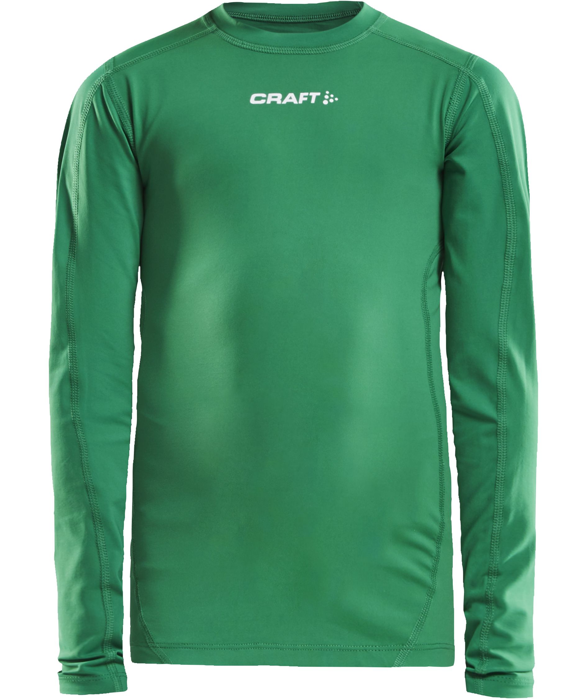 Craft Pro Control Compression lang&auml;rmliges T-Shirt f&uuml;r Kinder, Team green, Team green, swatch
