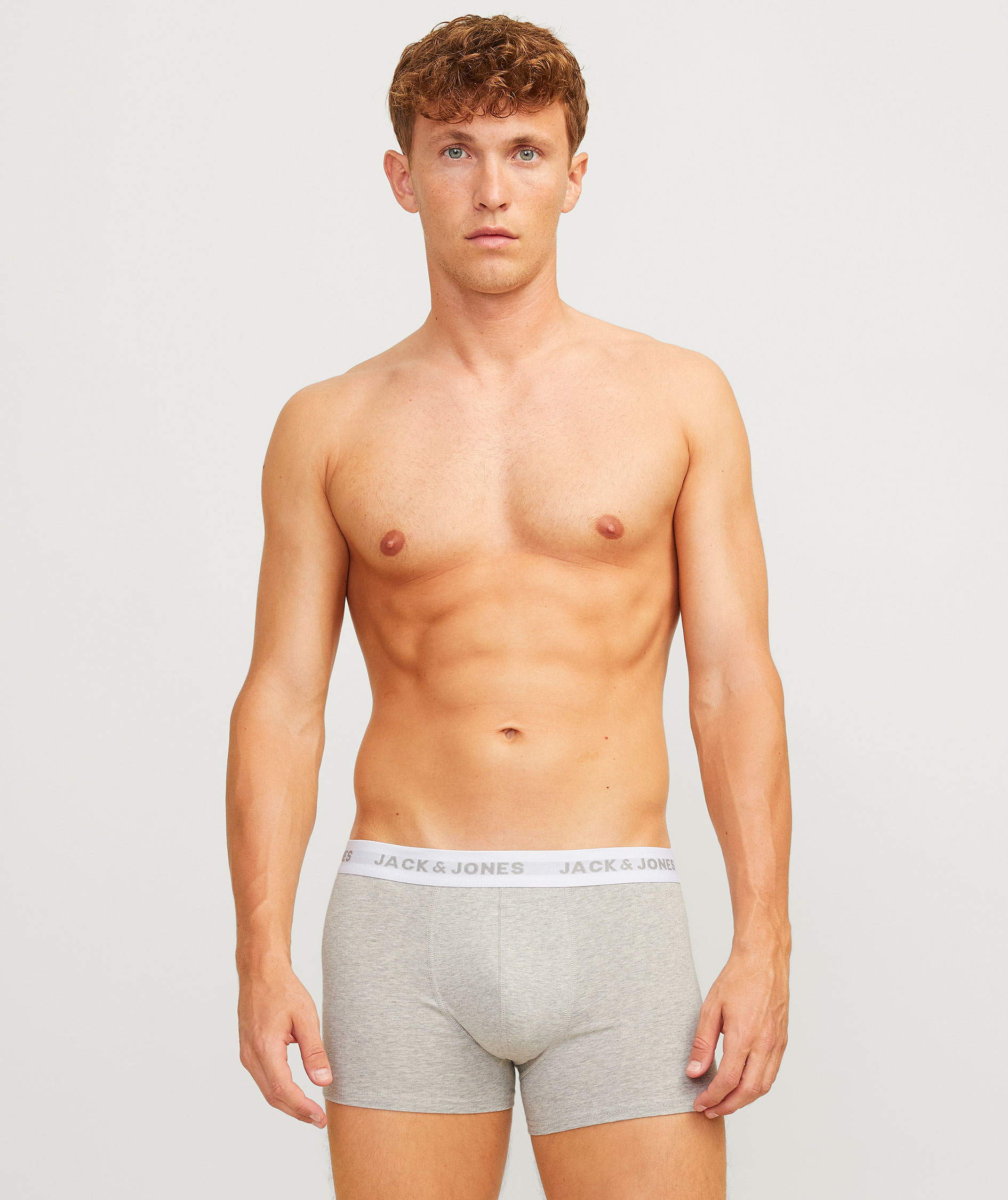Jack & Jones JACBASIC 7-pak boxershorts, Light Grey Melange, large image number 7