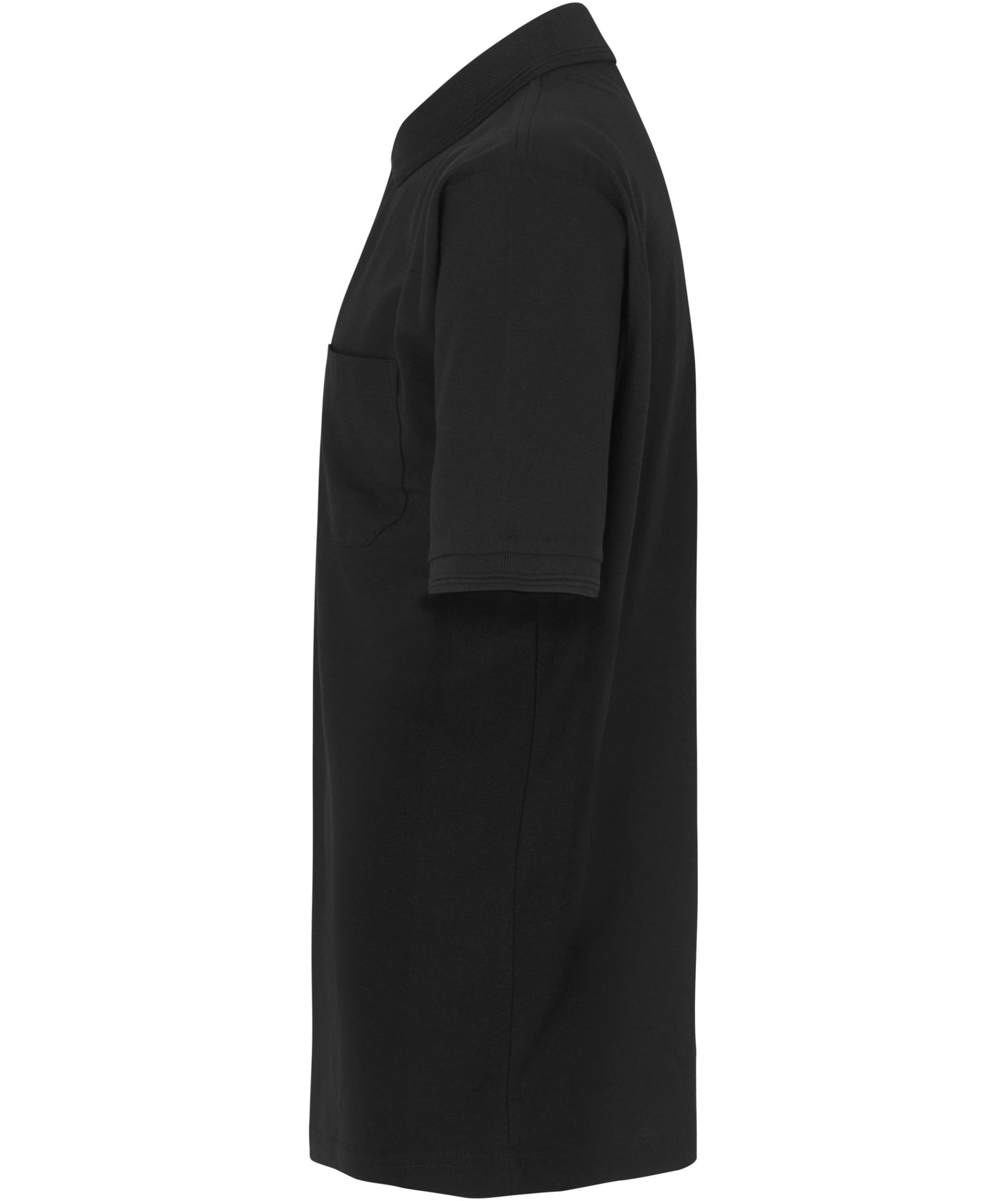 ID Klassisk Polo T-shirt, Sort, large image number 2