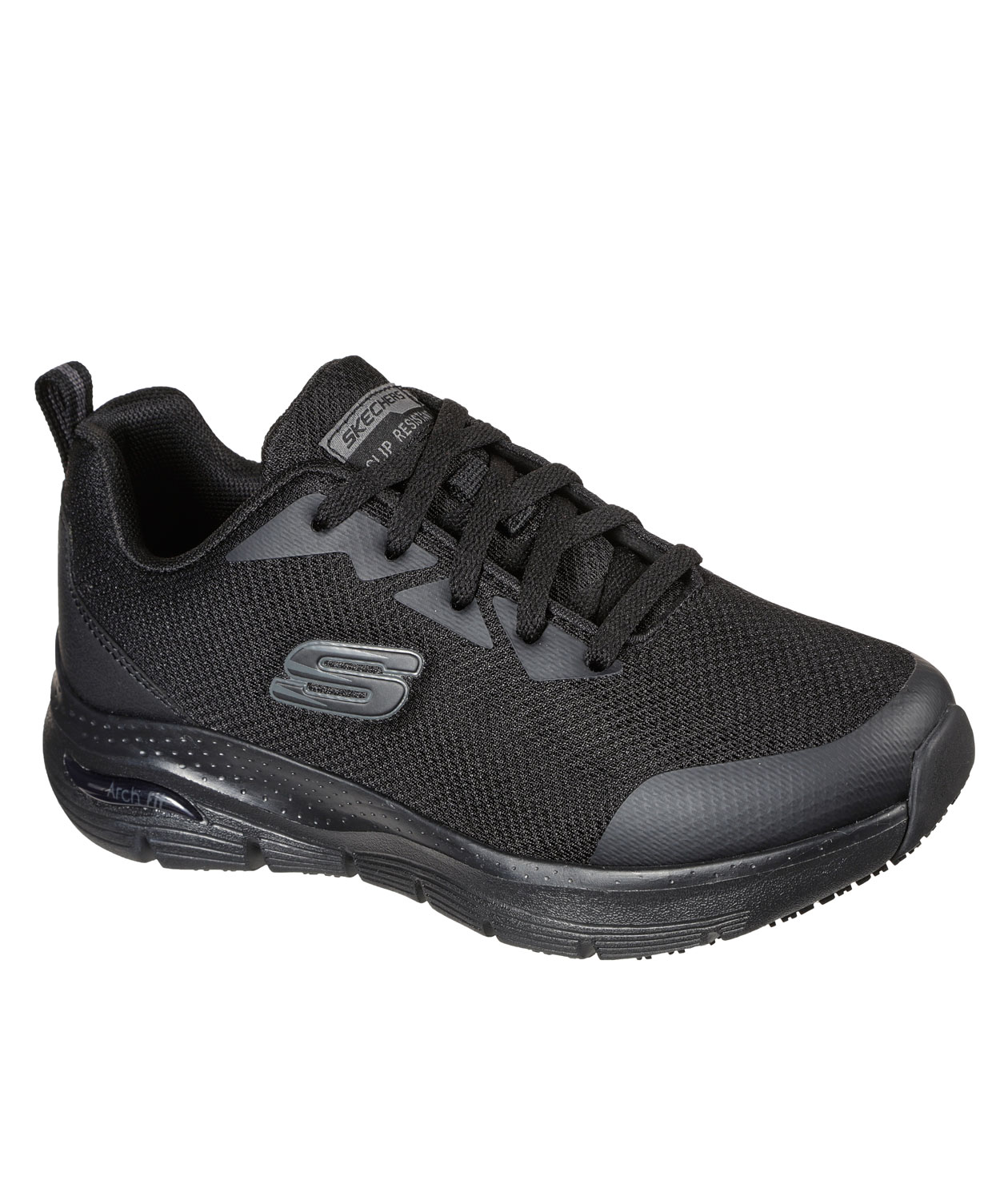 Skechers Arch Fit Work women's work shoes OB, Black
