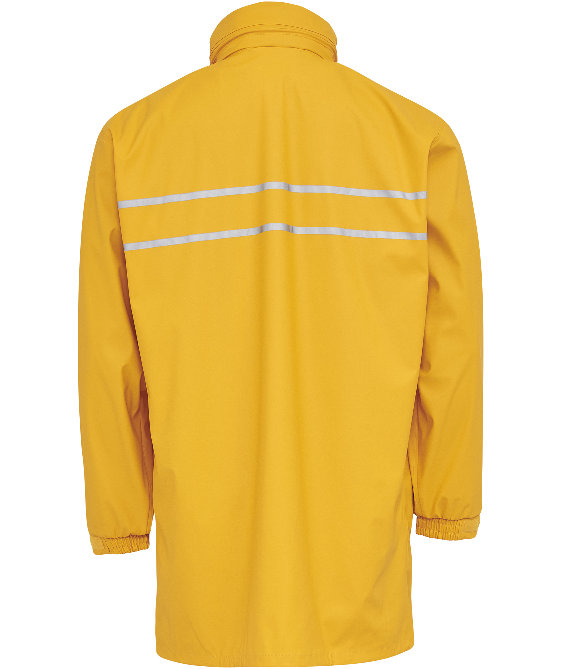 ELKA Dry Zone D-Lux PU regnjakke, Gul, large image number 1