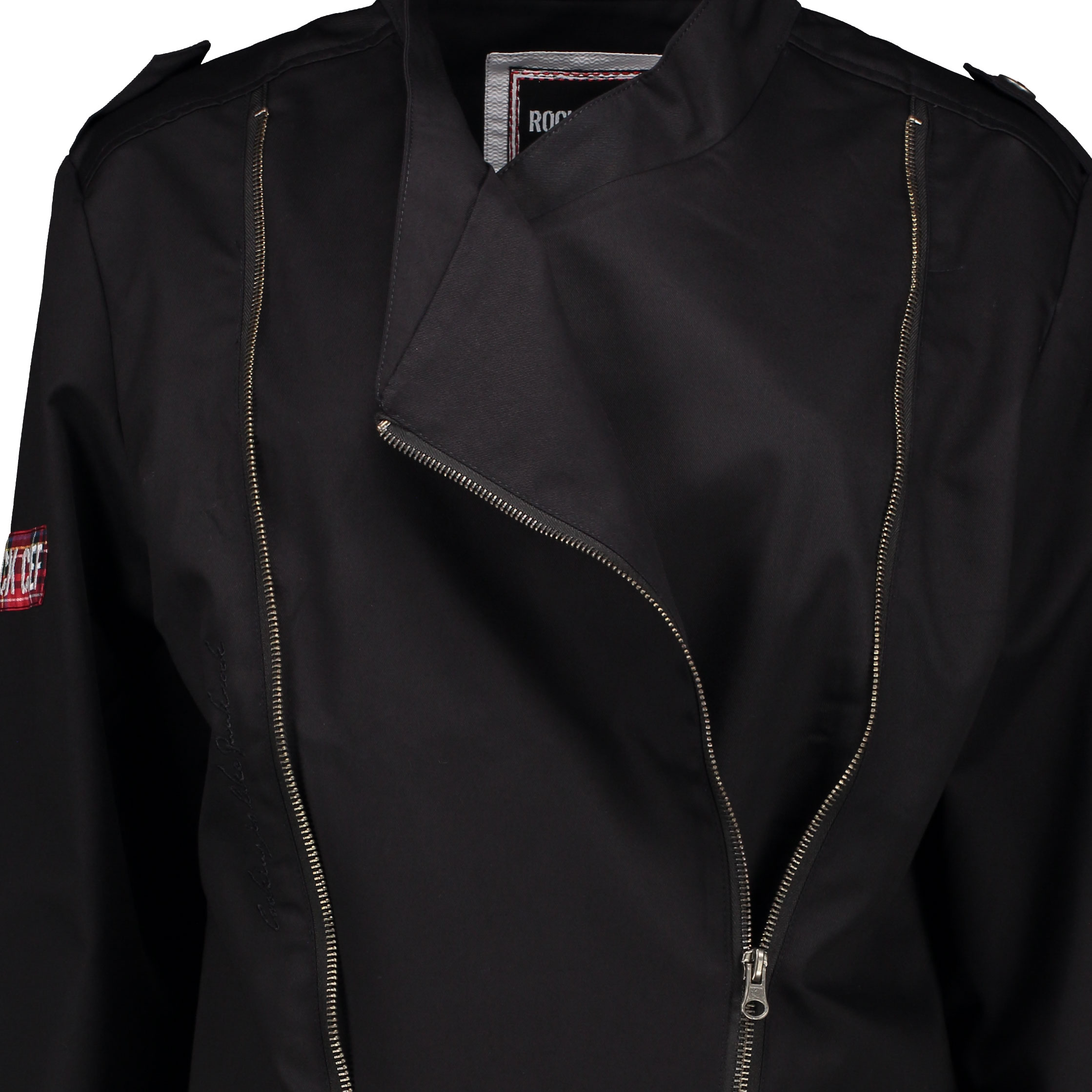 Karlowsky ROCK CHEF&reg; RCJF 12 Damen-Kochjacke, Black, large image number 4