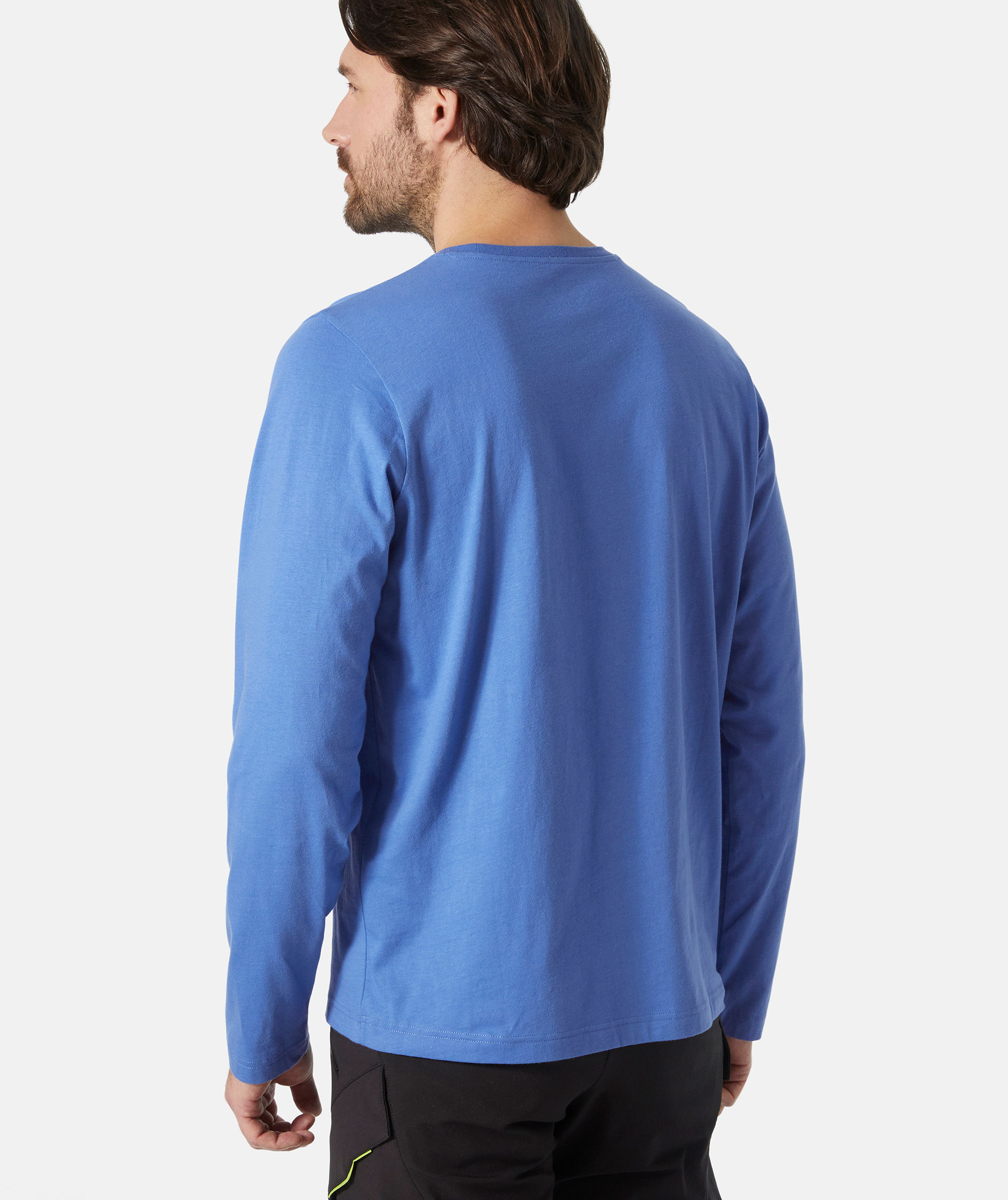 Helly Hansen Classic Langarmshirt, Stone Blue, large image number 3