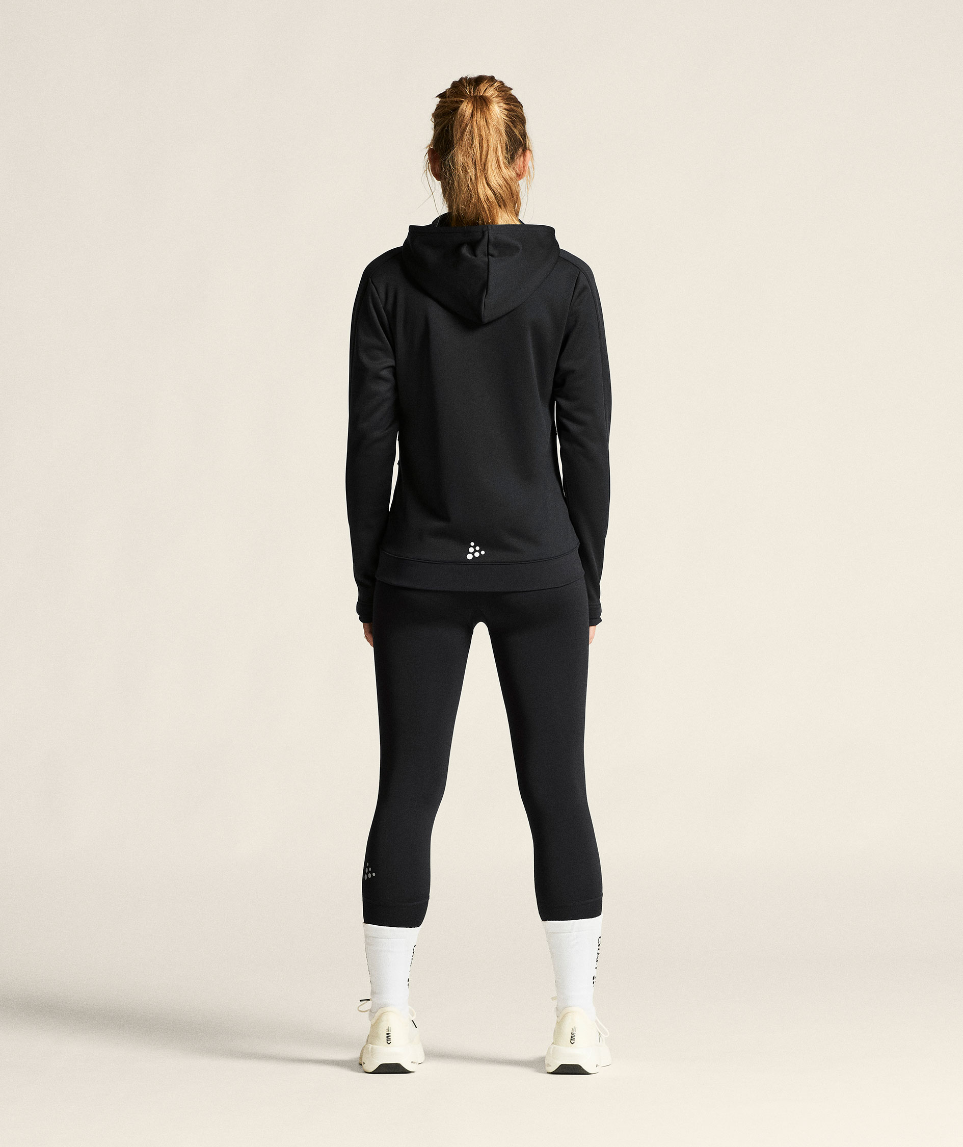 Craft Evolve 2.0 Damen Hoodie mit Rei&szlig;verschluss, Black, large image number 3