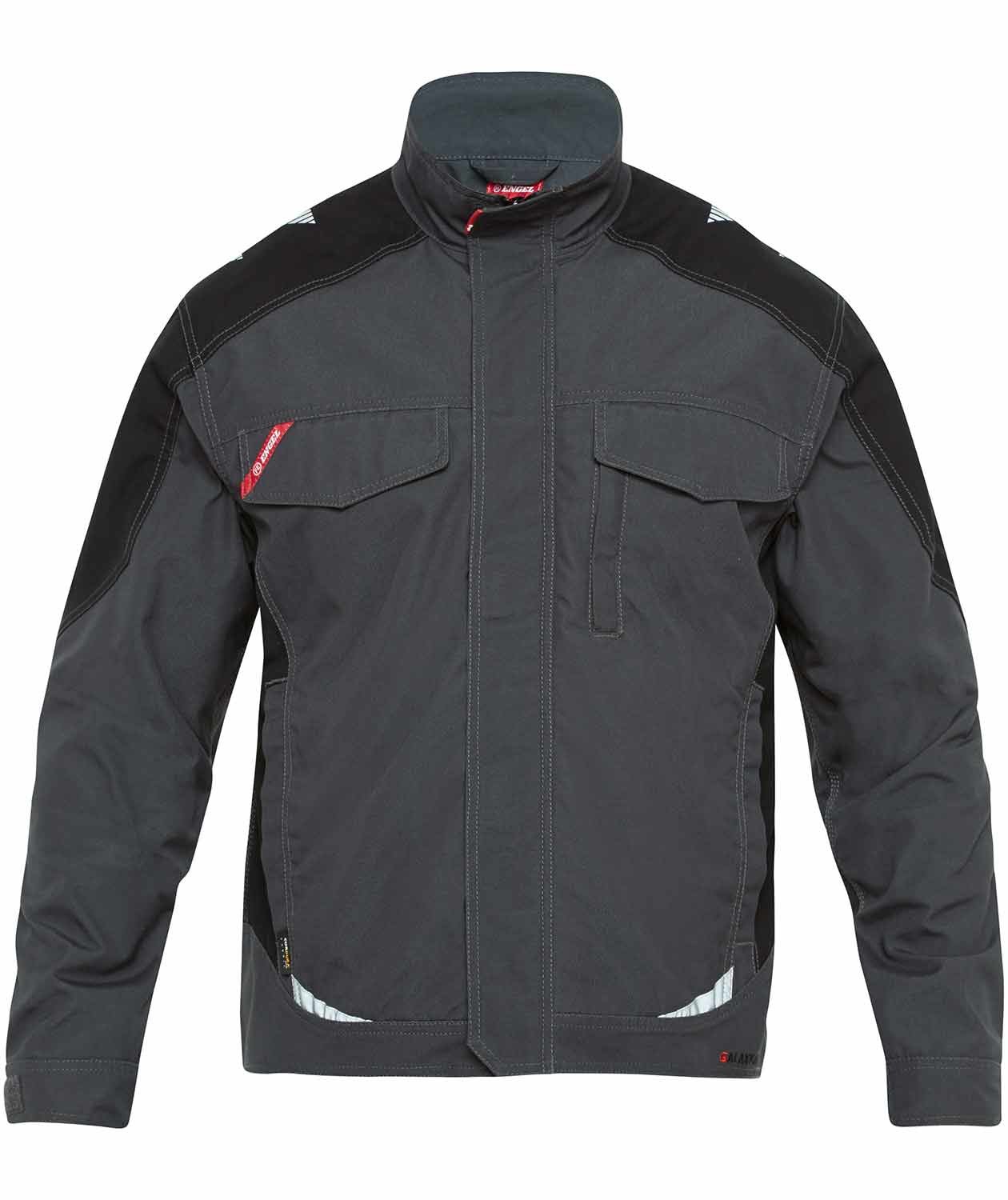 Engel Galaxy arbetsjacka, Antracitgr&aring;/Svart, large image number 0