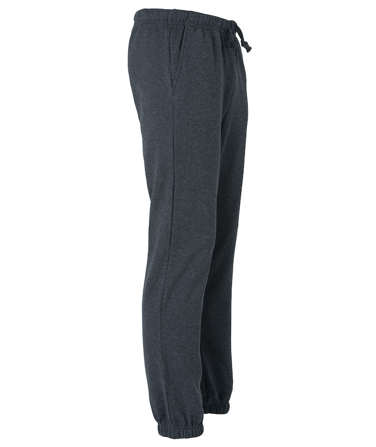 Clique Basic  bukse, Antrasitt Melange, large image number 4