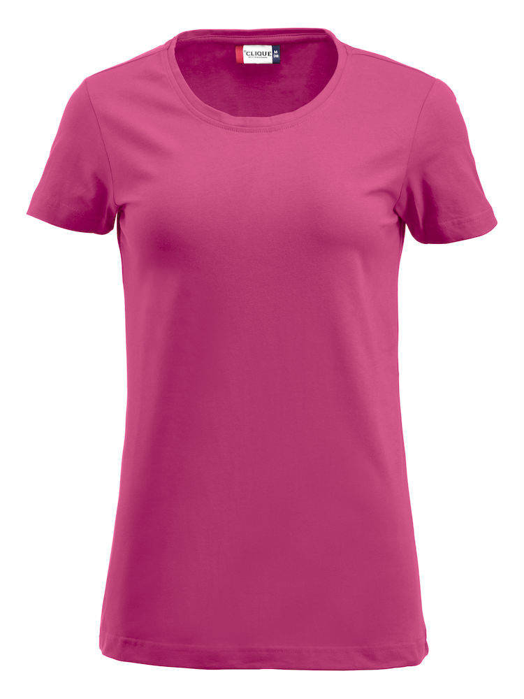 Clique Carolina T-shirt dam, Ljus Cerise, Ljus Cerise, swatch
