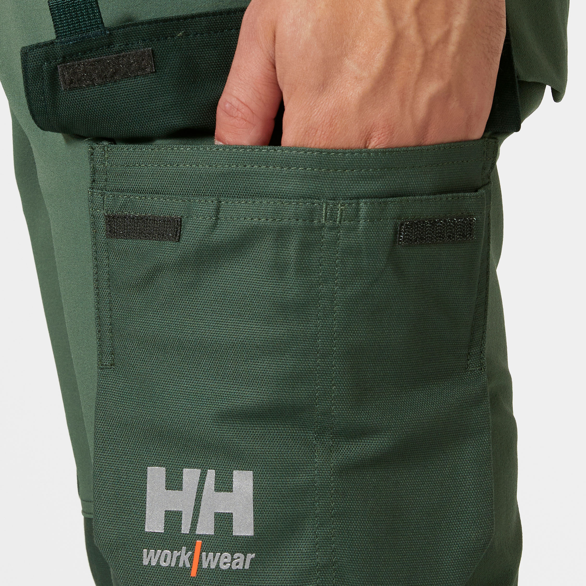 Helly Hansen Oxford 4X servicebyxa full stretch, Spruce/Darkest Spruce, large image number 5