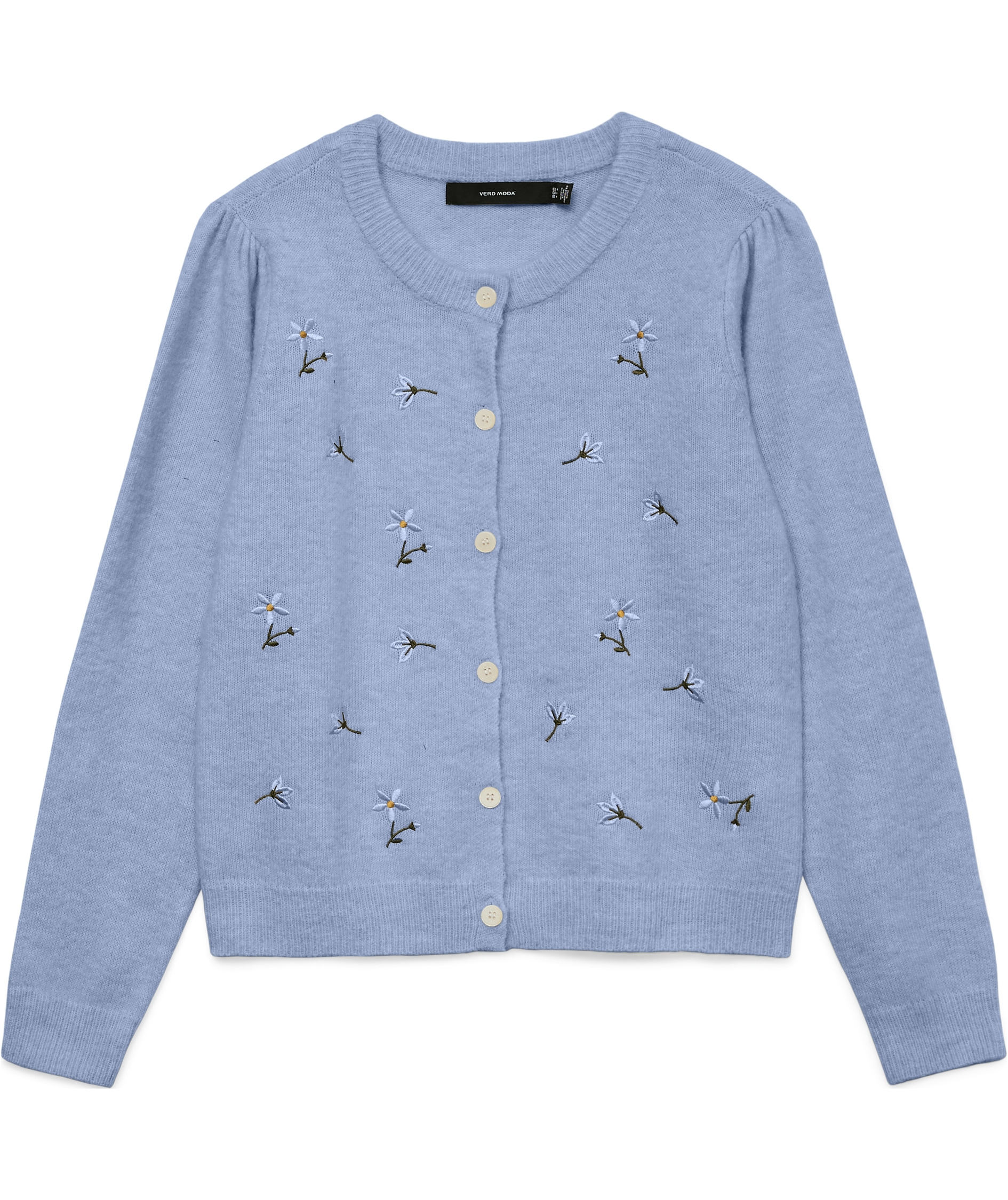 Vero Moda VMFIORELLA cardigan dam, Brunnera Blue Melange
