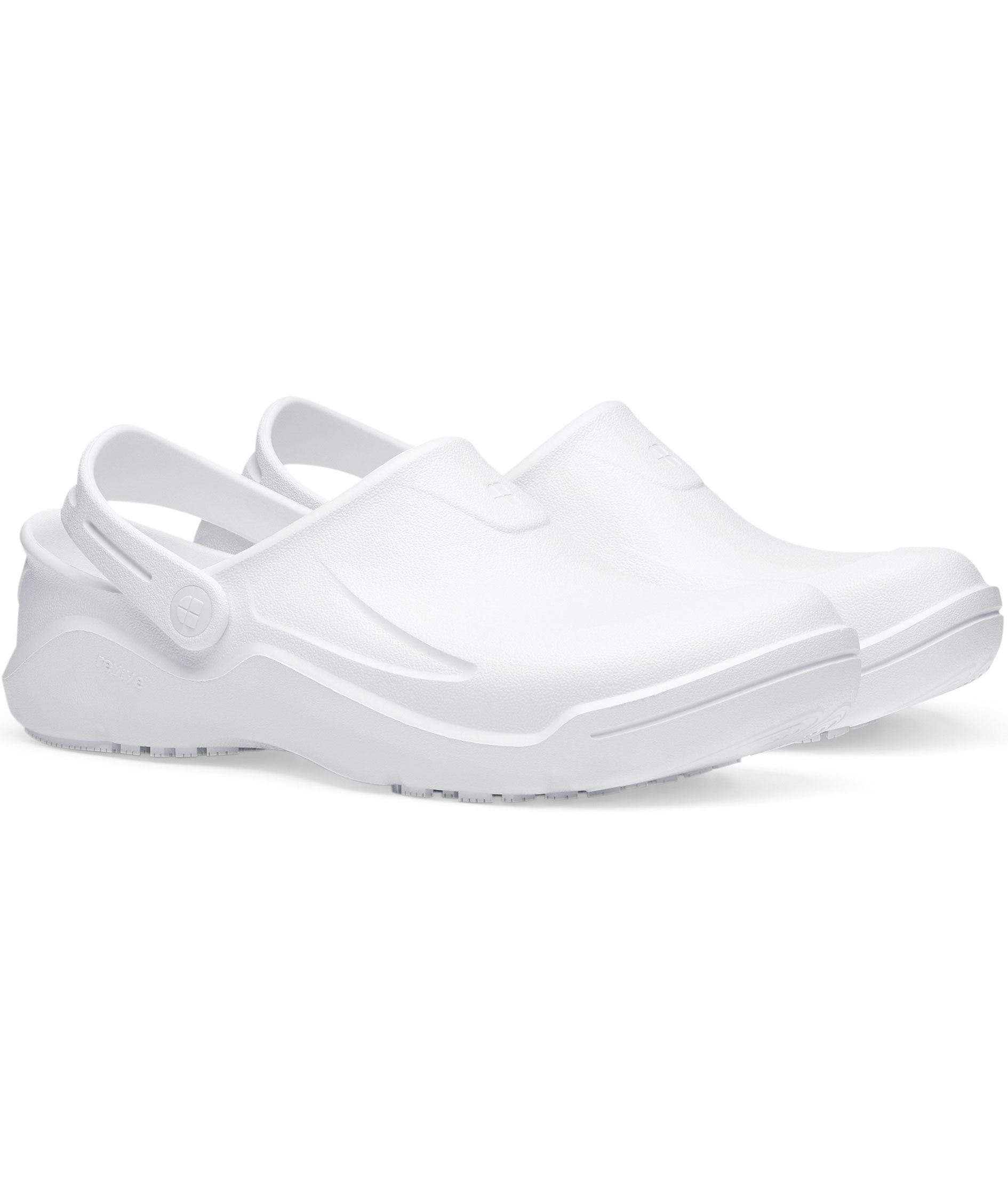 Shoes For Crews Zinc ll clogs med helreim, Hvit, large image number 9