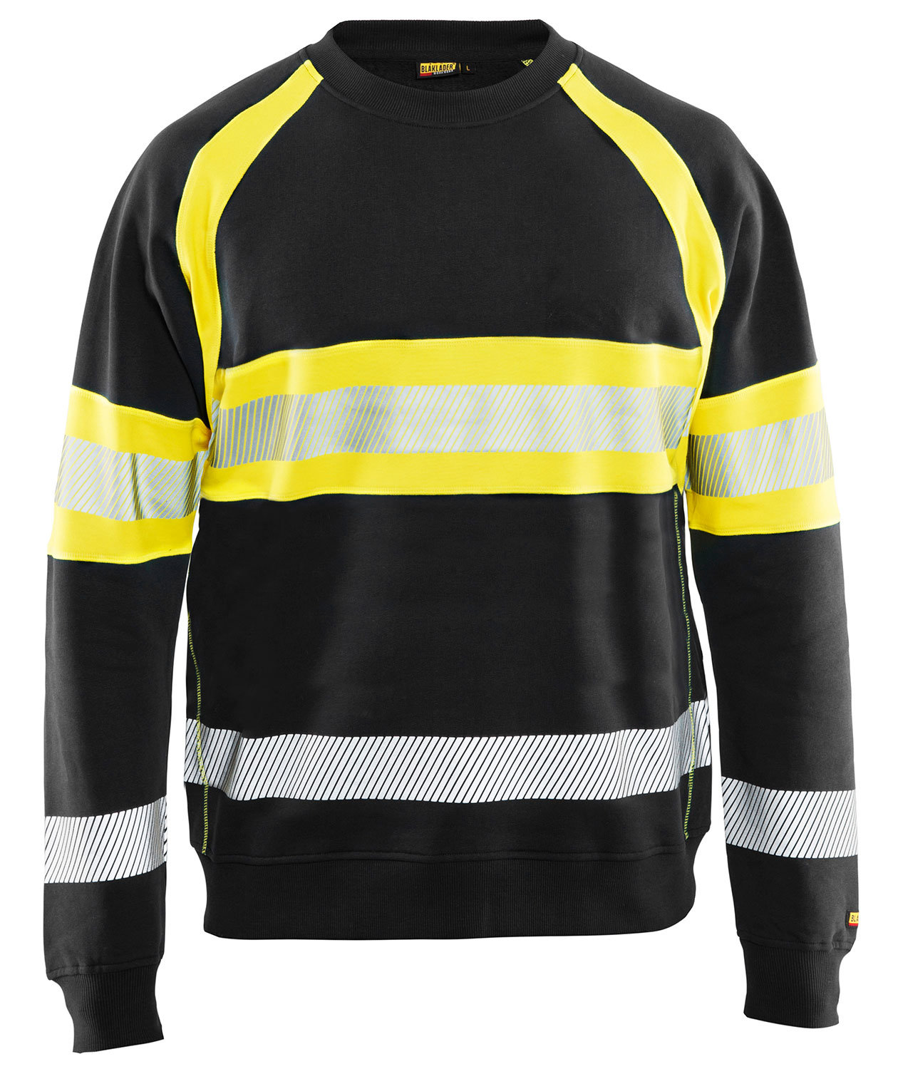 Bl&aring;kl&auml;der sweatshirt, Svart/Gul