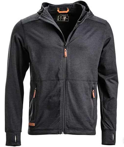 Kramp Active fleecegenser, Koksgr&aring;