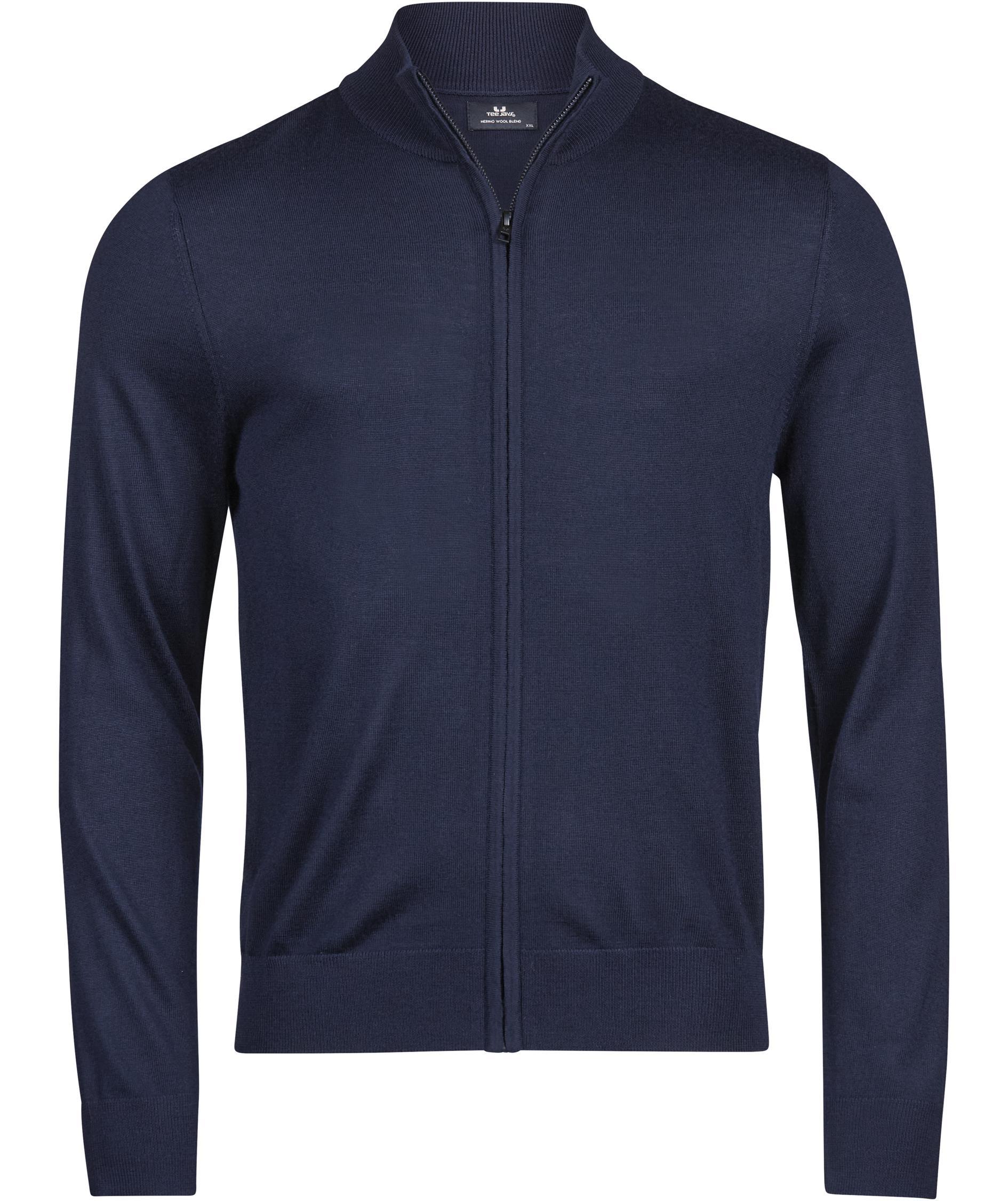 Tee Jays Strick Cardigan mit Merinowolle