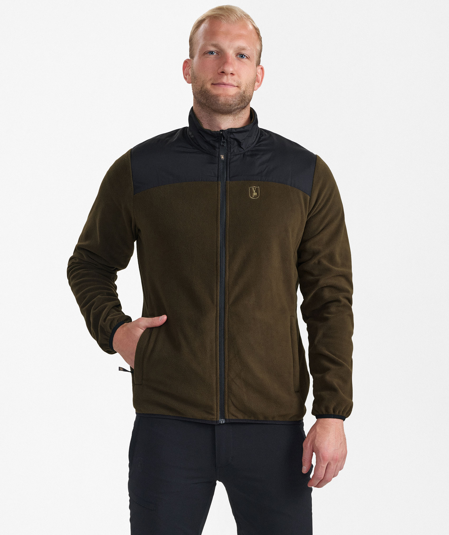 Deerhunter Northward fleecetr&oslash;je, Chestnut Brown, large image number 3