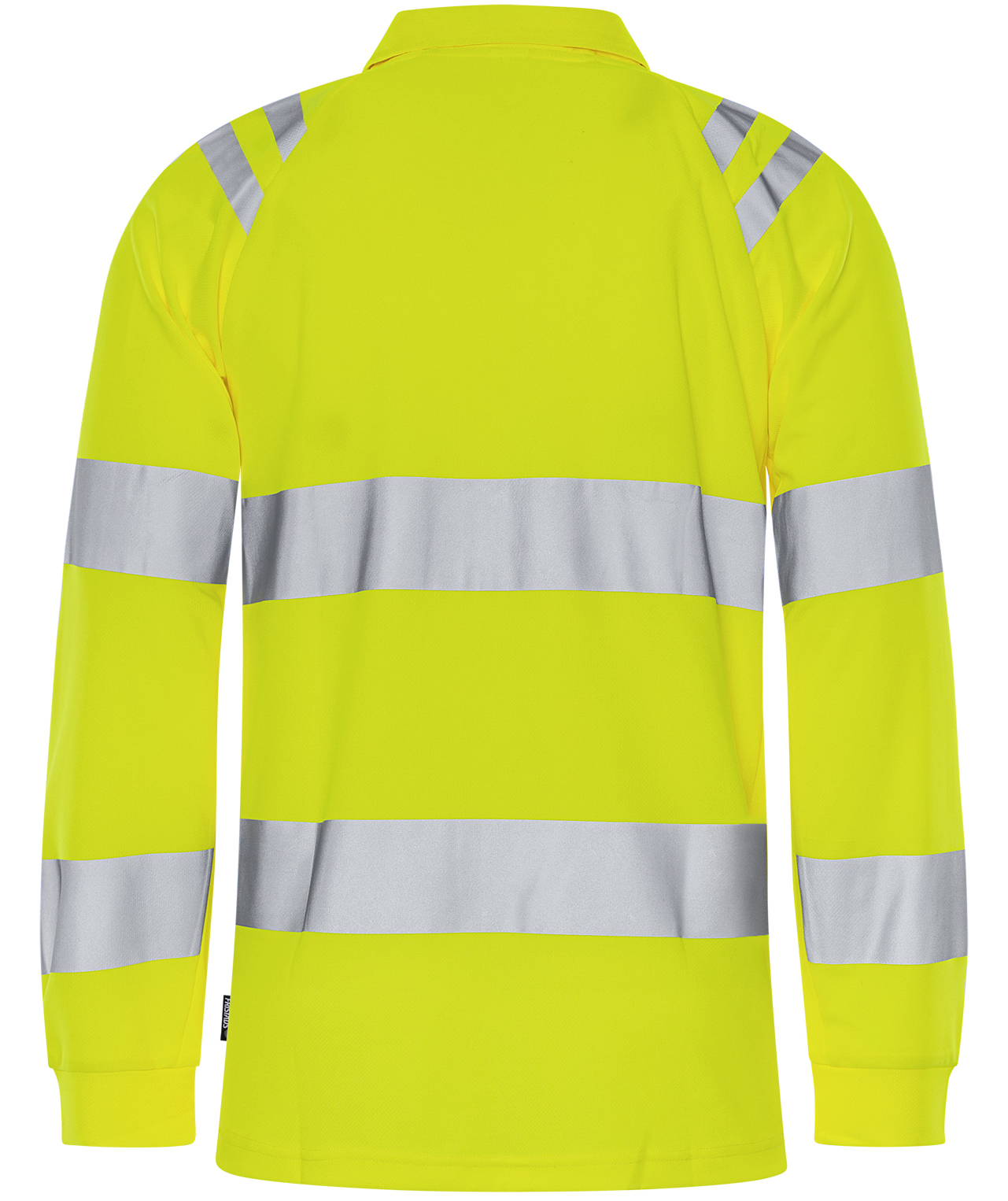 Fristads long-sleeved polo shirt 7864 GPST, Hi-Vis Yellow, large image number 2