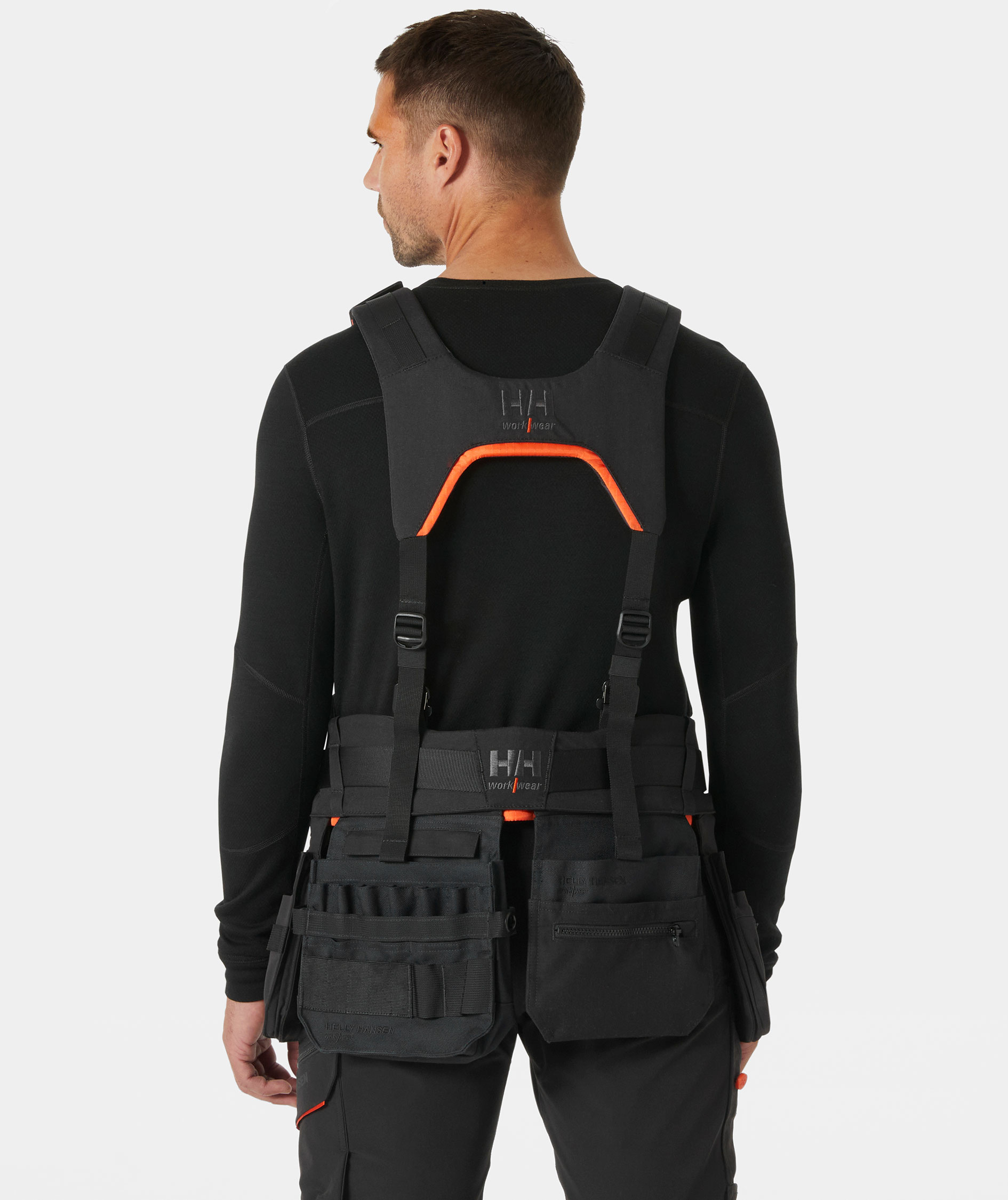 Helly Hansen Ergo seler til v&aelig;rkt&oslash;jsb&aelig;lte, Black, Black, large image number 3