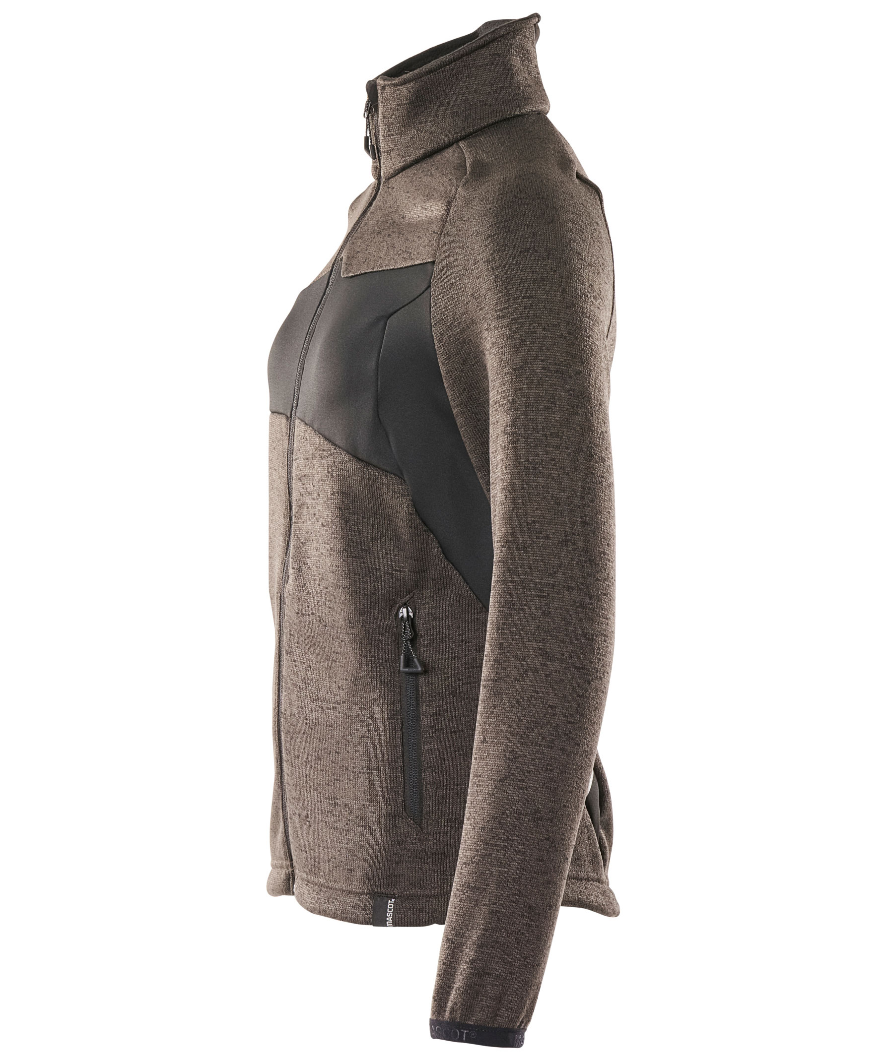 Mascot Accelerate dame strikcardigan, M&oslash;rk Antracit/Sort, large image number 3