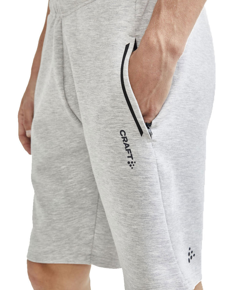 Craft Soul sweatshorts, Grey melange, large image number 3