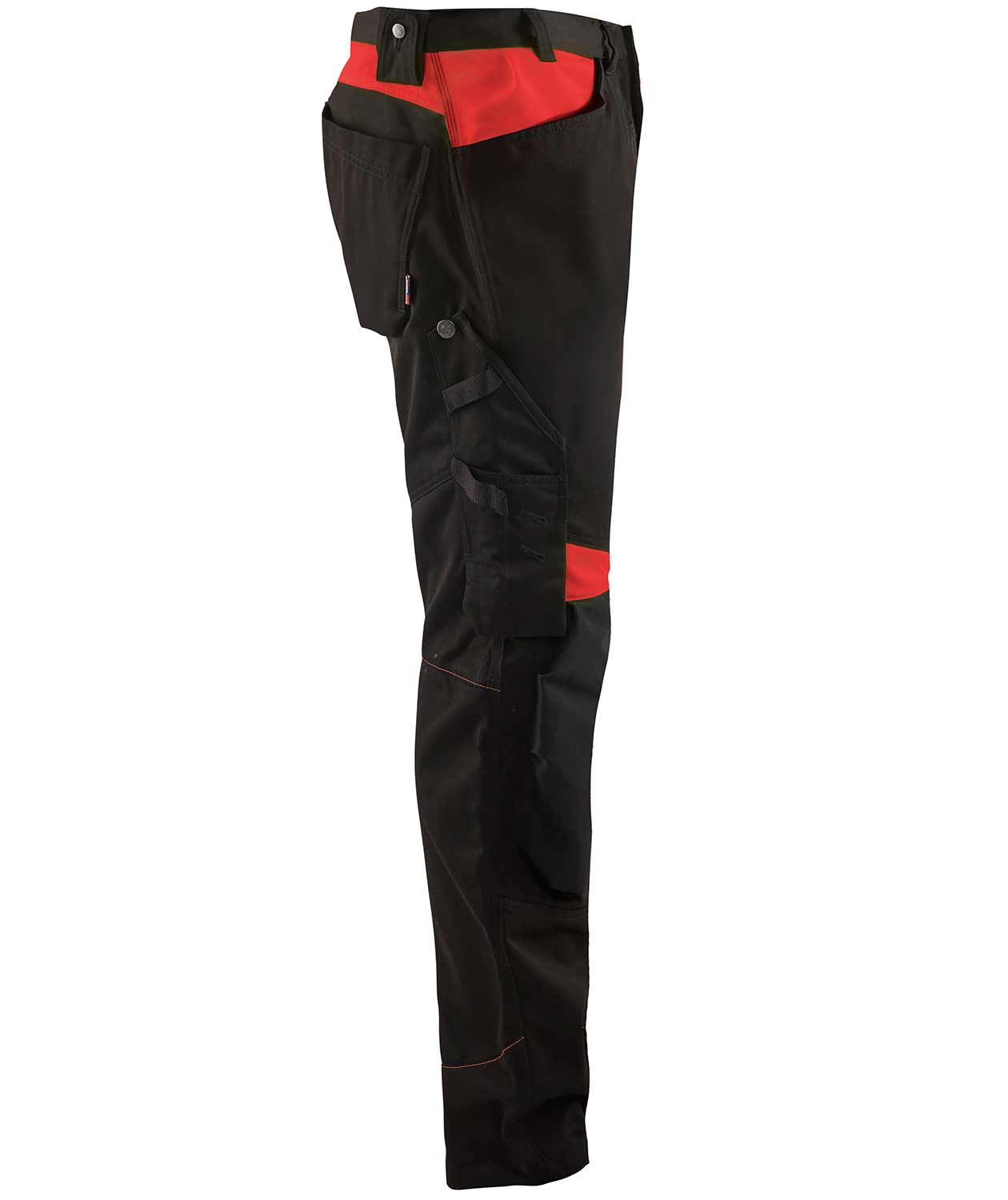 Bl&aring;kl&auml;der work trousers, Black/Red, large image number 3