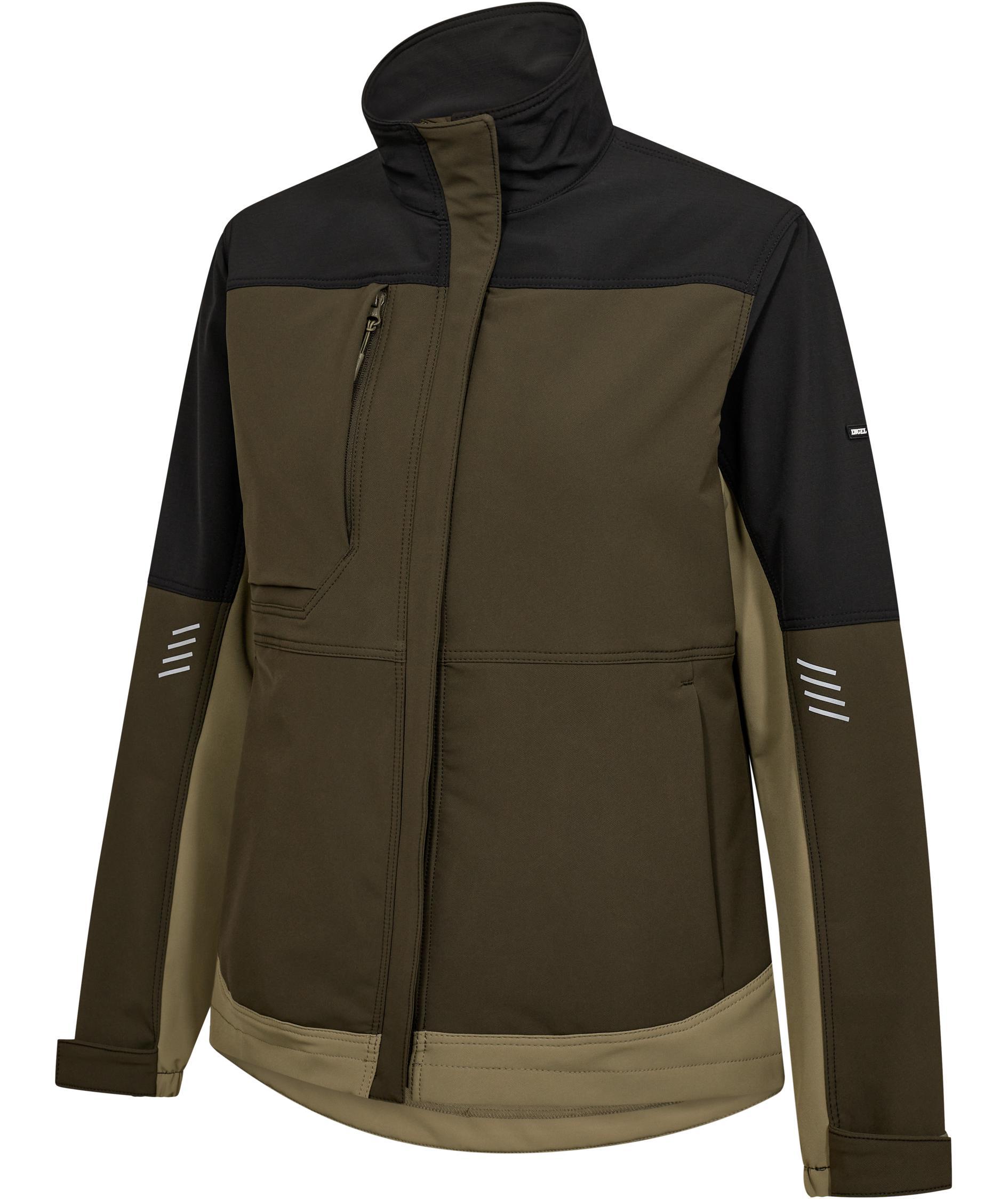 Engel Entire Damen Arbeitsjacke full stretch, Forest Green/Black, large image number 4