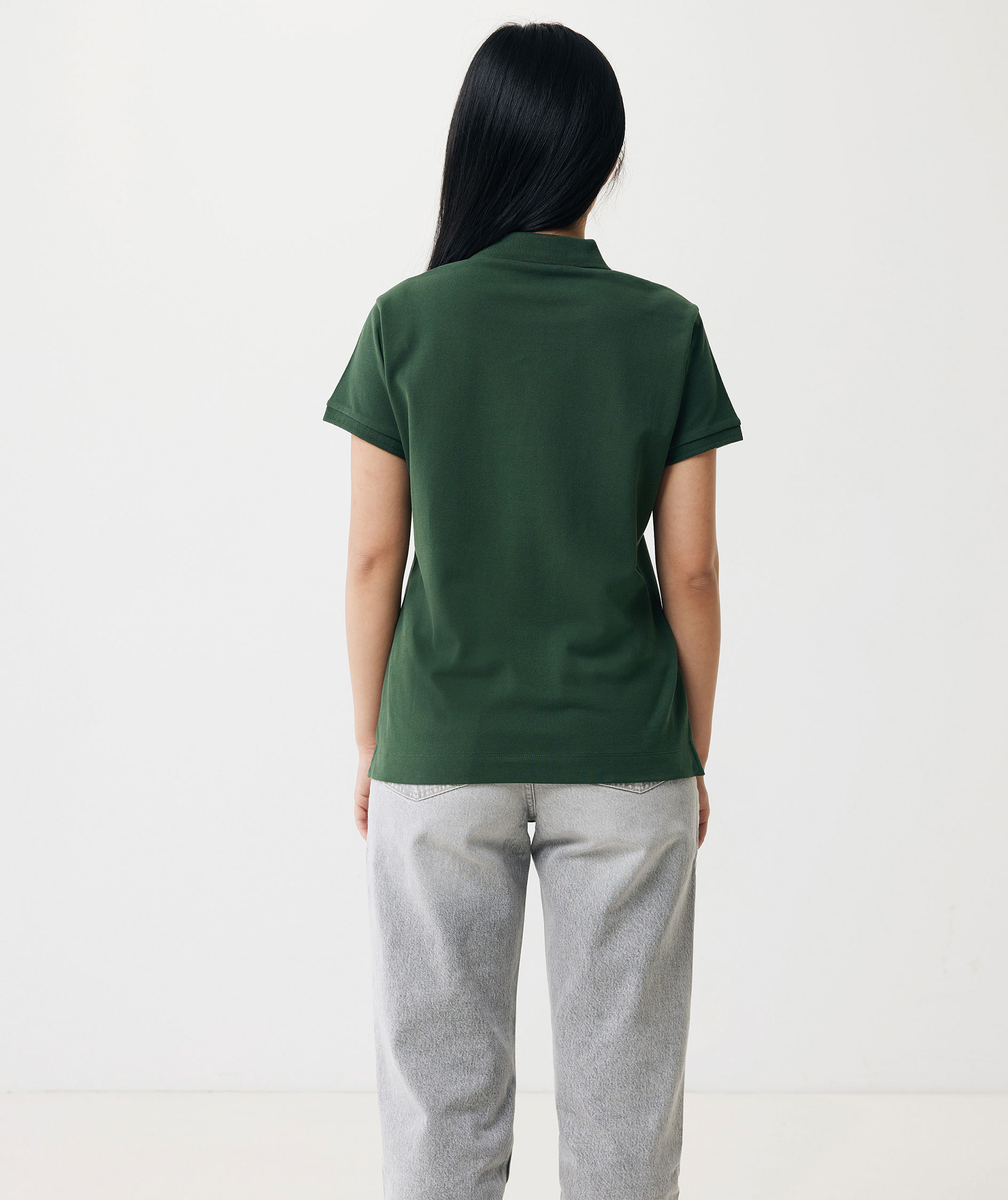 Iqoniq Yosemite Damen Poloshirt, Forest Green, large image number 3