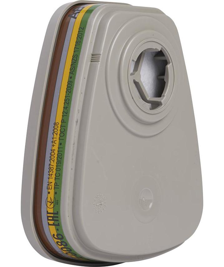 3M 8-pack filter ABEK1 , Grey, Grey, large image number 2