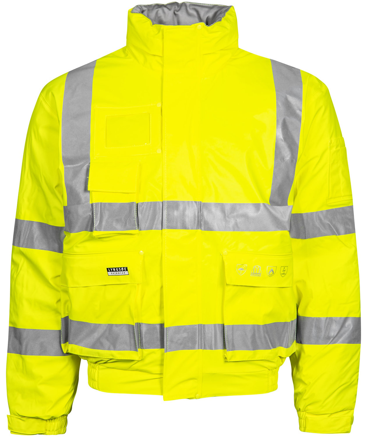 Lyngs&oslash;e Multinorm PU vinterjacka, Varsel Gul