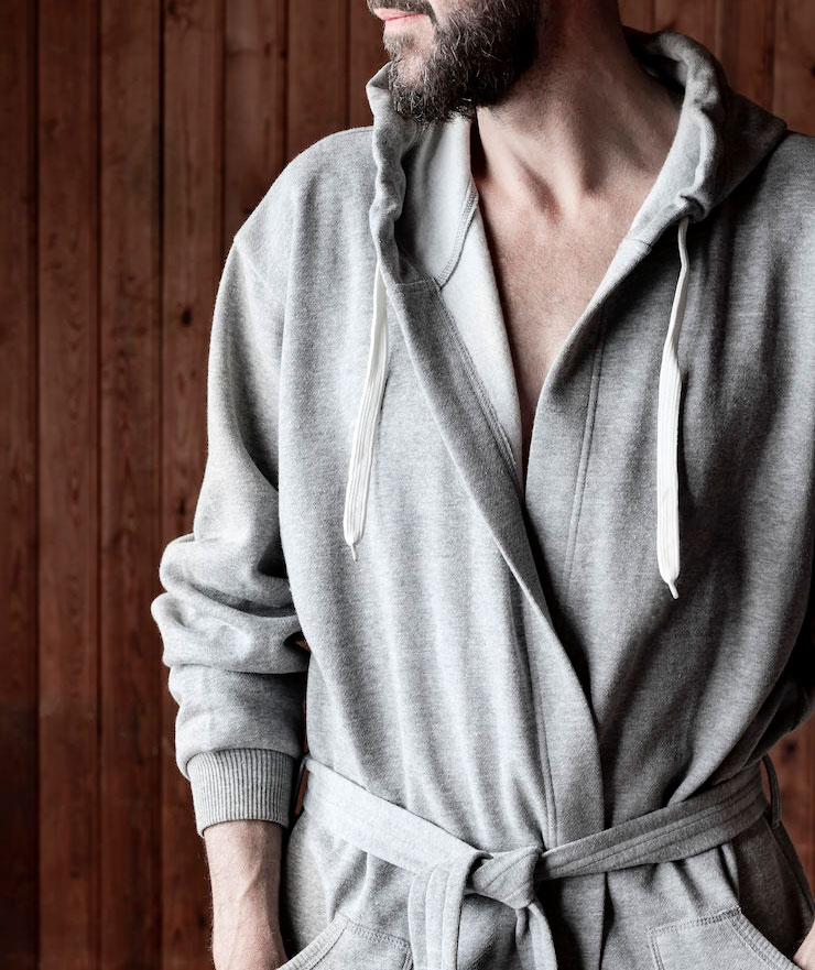 Kosta Linnew&auml;fveri College morgonrock, Ljusgr&aring;tt